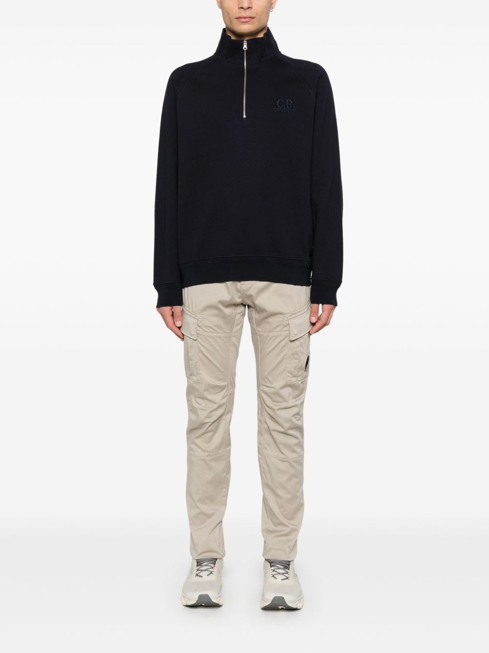 Lens-detail cargo pants - 2