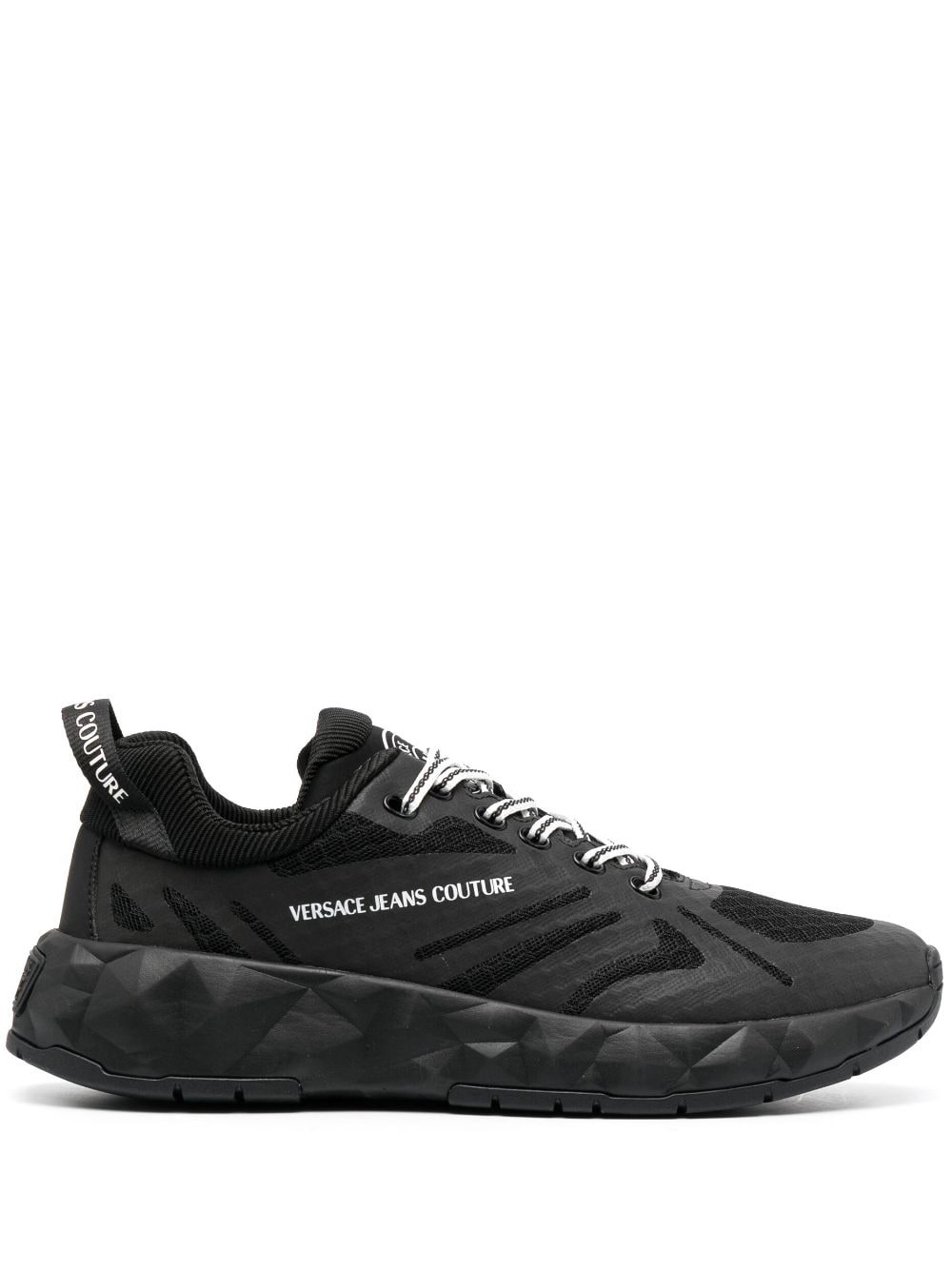 logo-print low-top sneakers - 1