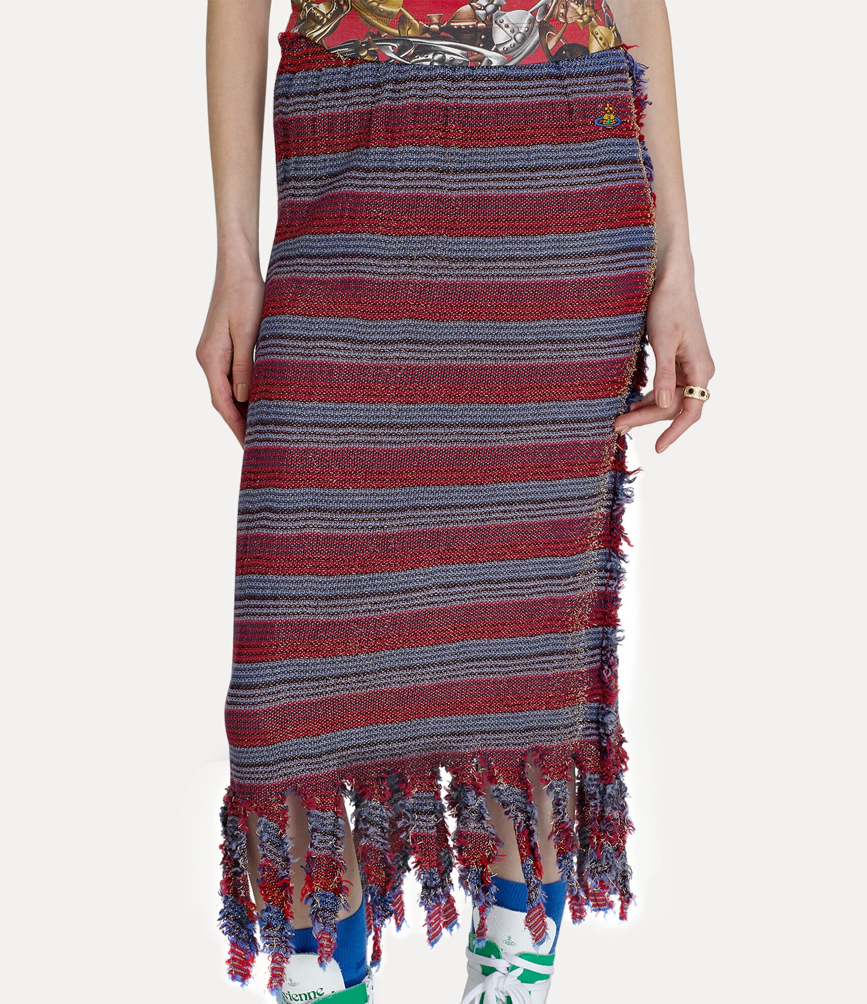 Vivienne Westwood｜SKIRTS (BROKEN STITCH SKIRT (18020013 Vivienne Westwood BROKEN STITCH SKIRT | REVERSIBLE