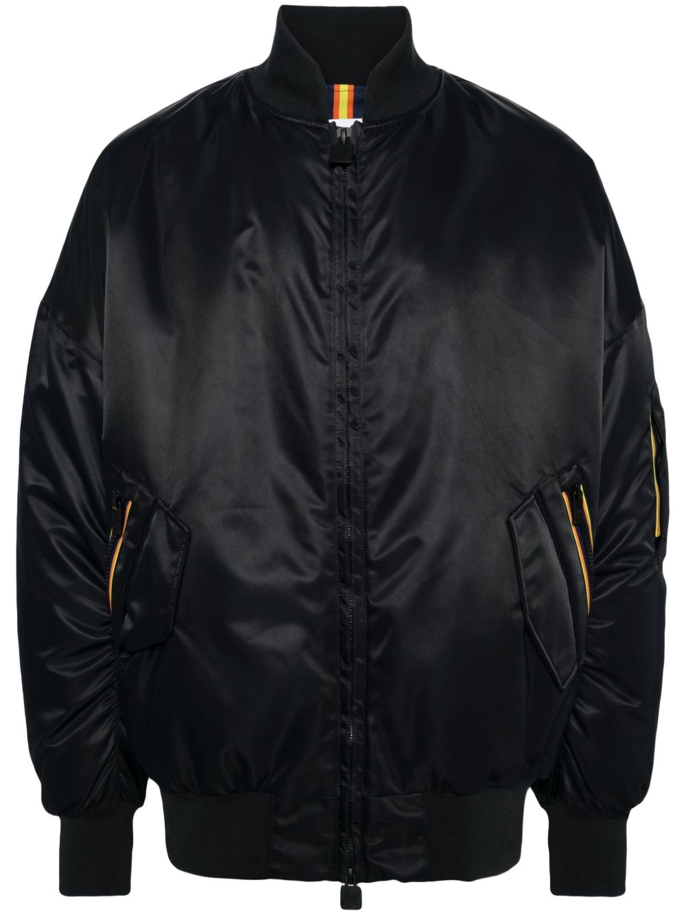 Londony satin-finish bomber jacket - 1