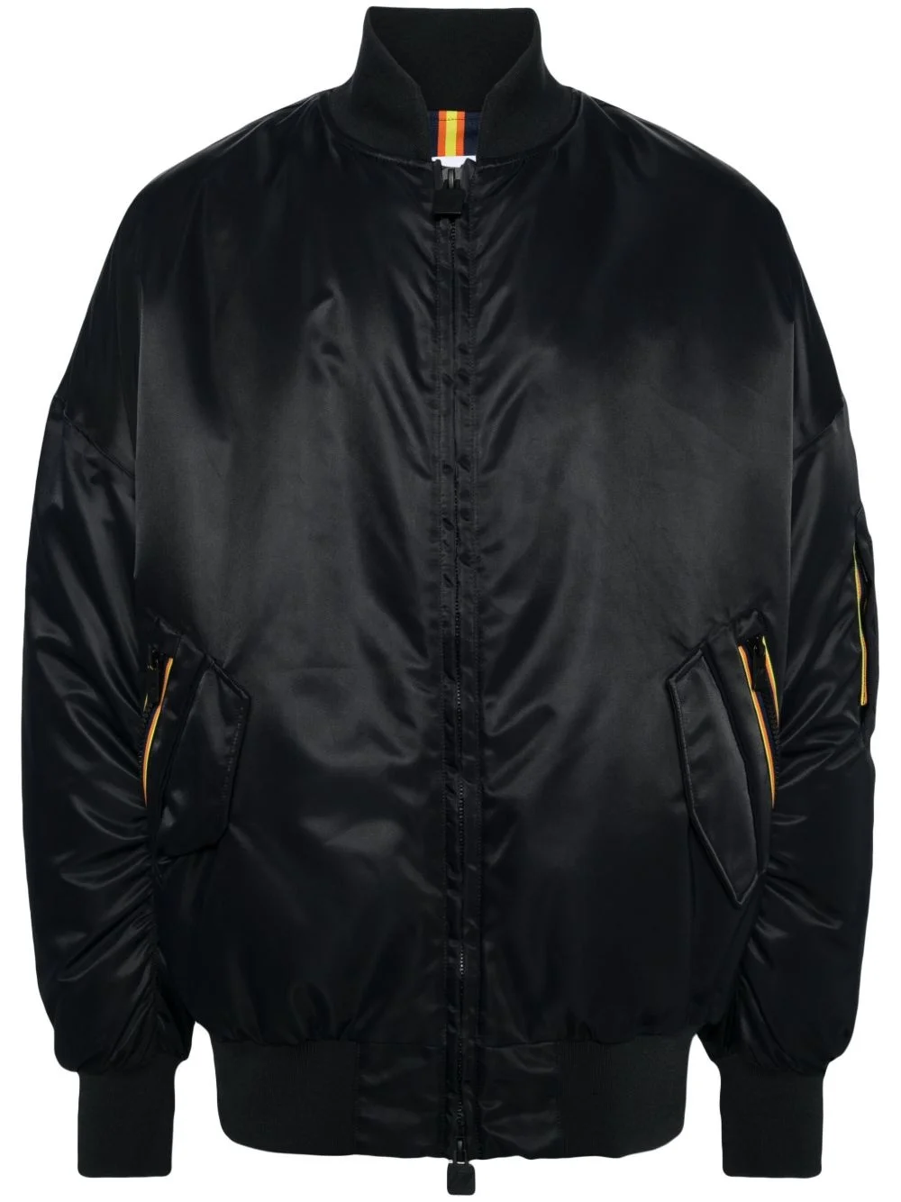Londony satin-finish bomber jacket - 1