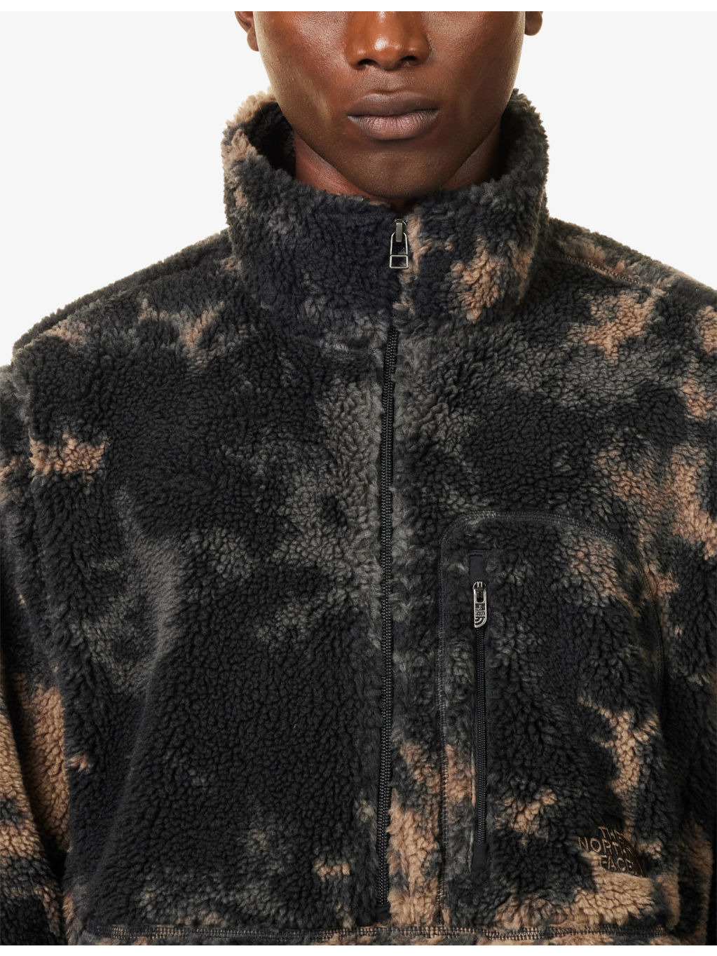 Extreme Pile High-Neck Woven Sweatshirt - 5