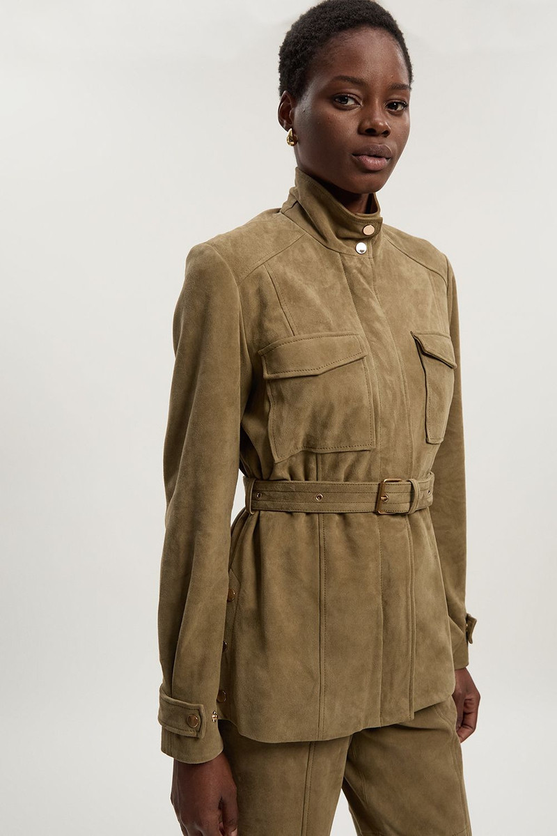 Suede Utility Jacket 1