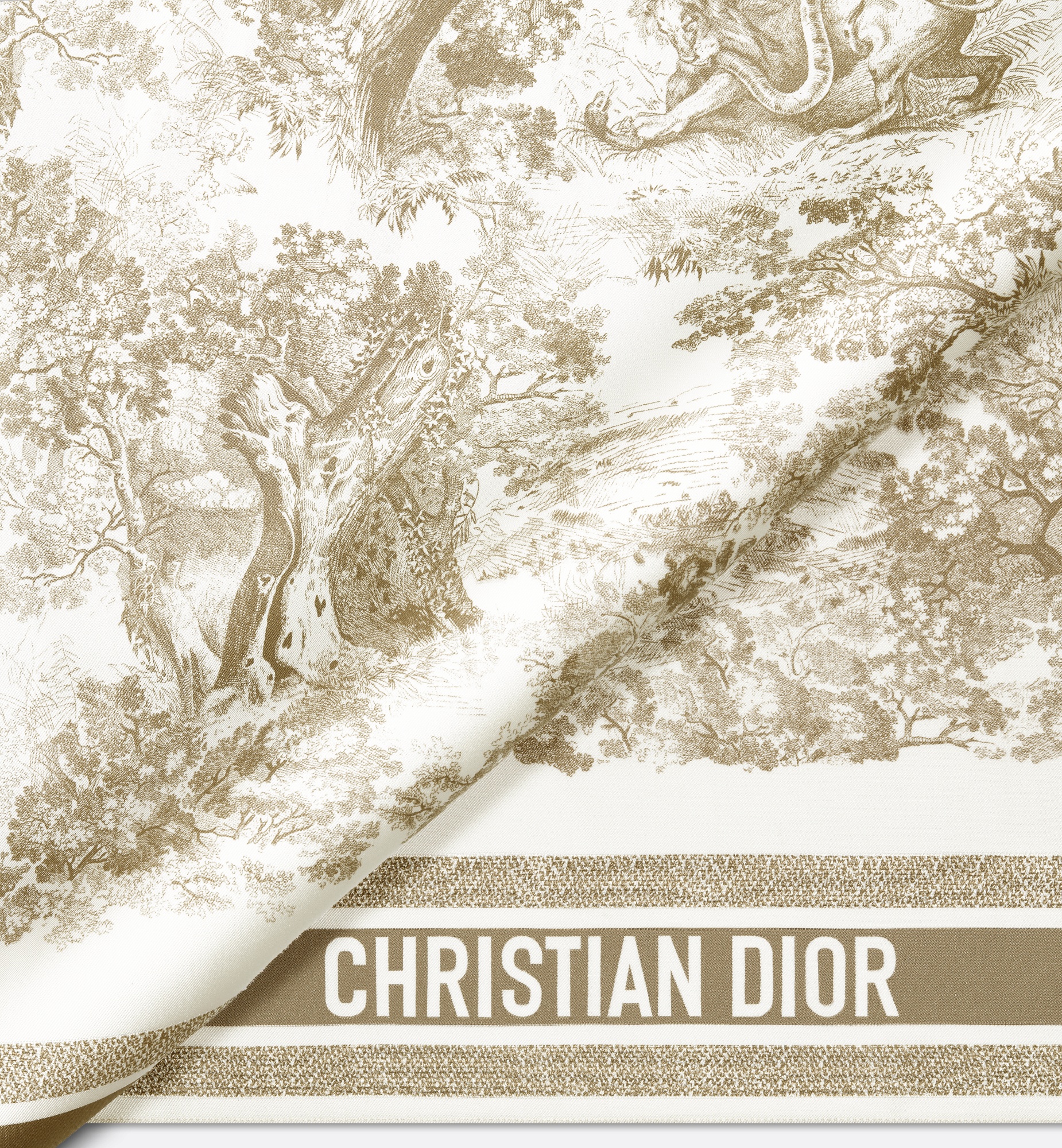 Dioriviera Toile de Jouy Sauvage Dior Silk Top - 3