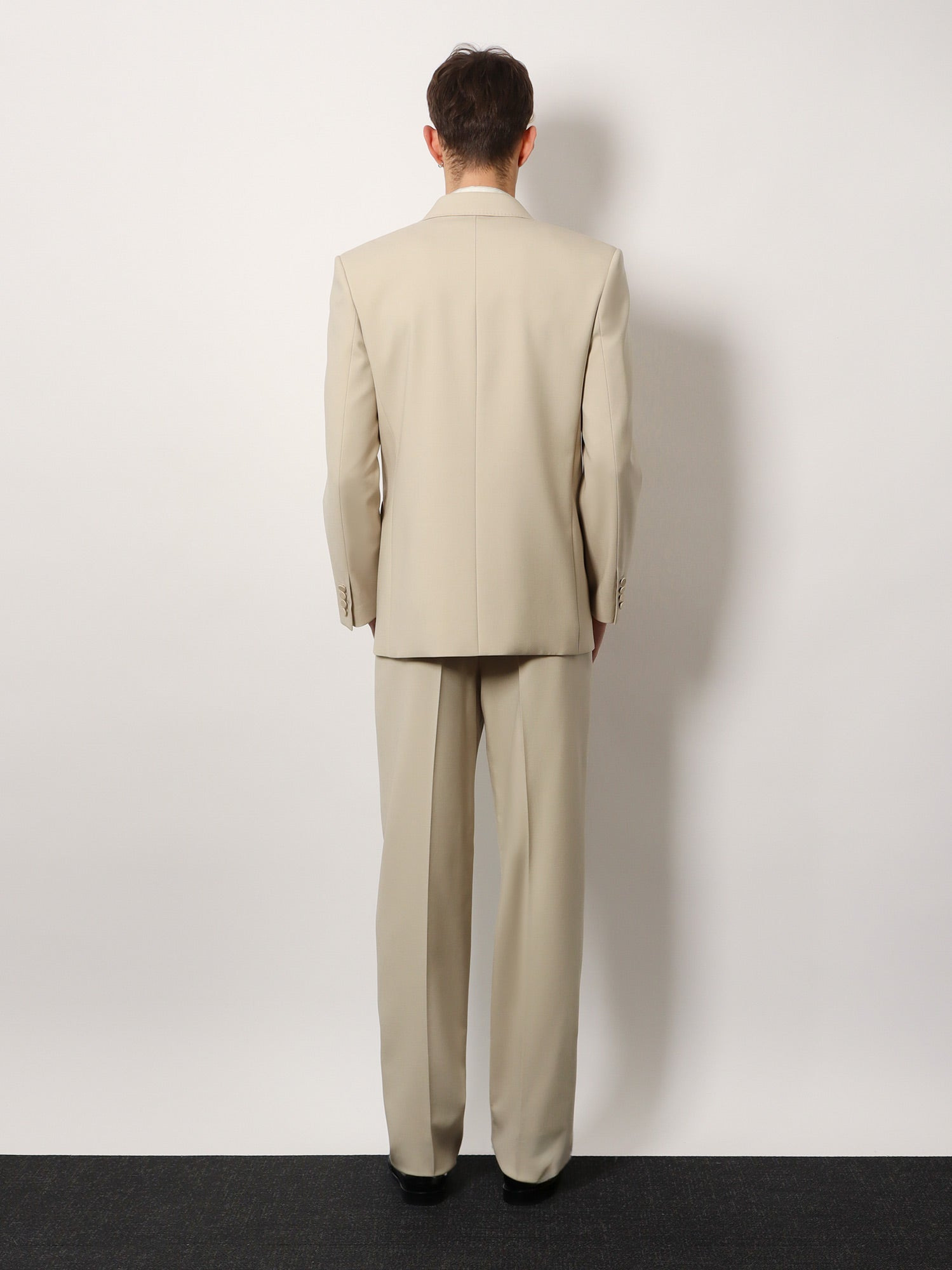 Saint Laurent Wool Tuxedo Trouser With Silk Lining - 3