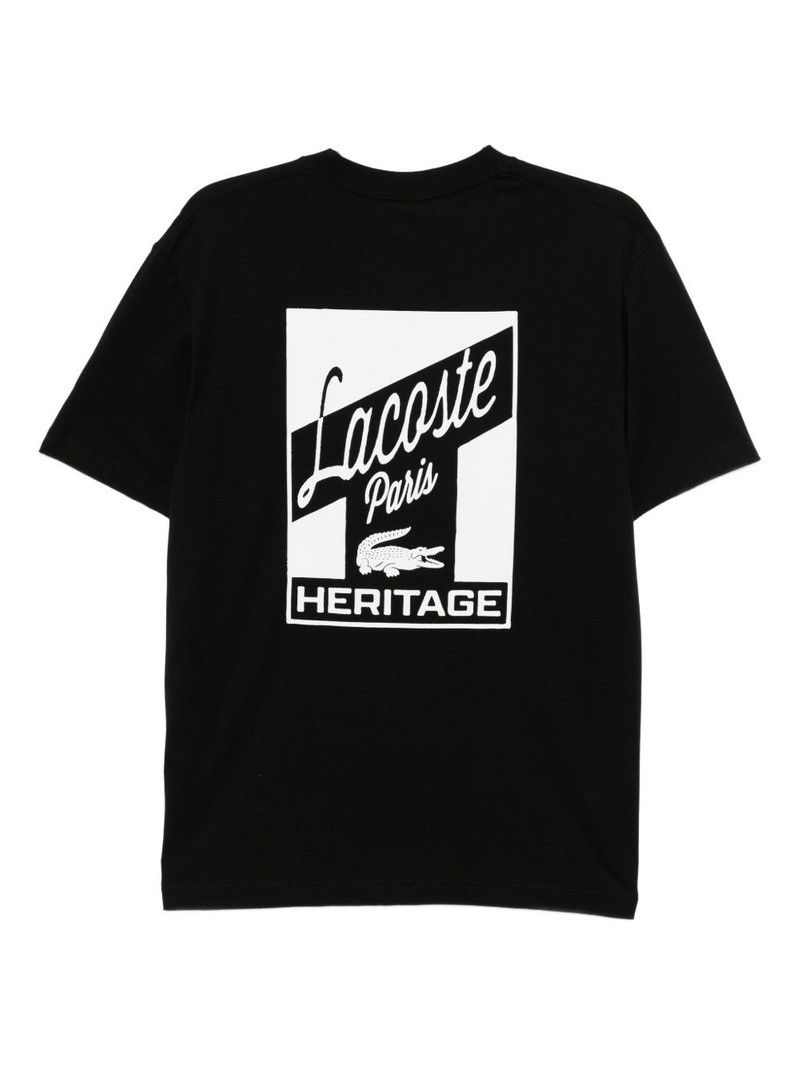 LACOSTE logo-printed T-shirt outlook