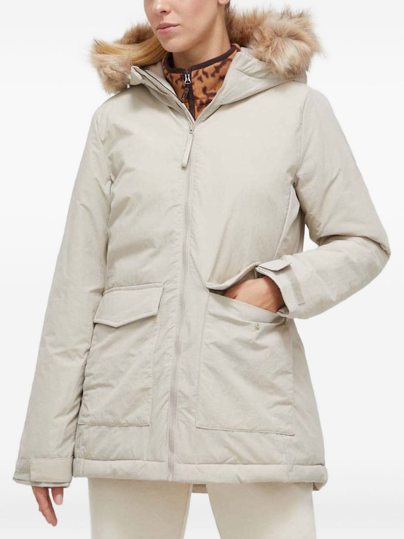 faux-fur hooded jacket 1