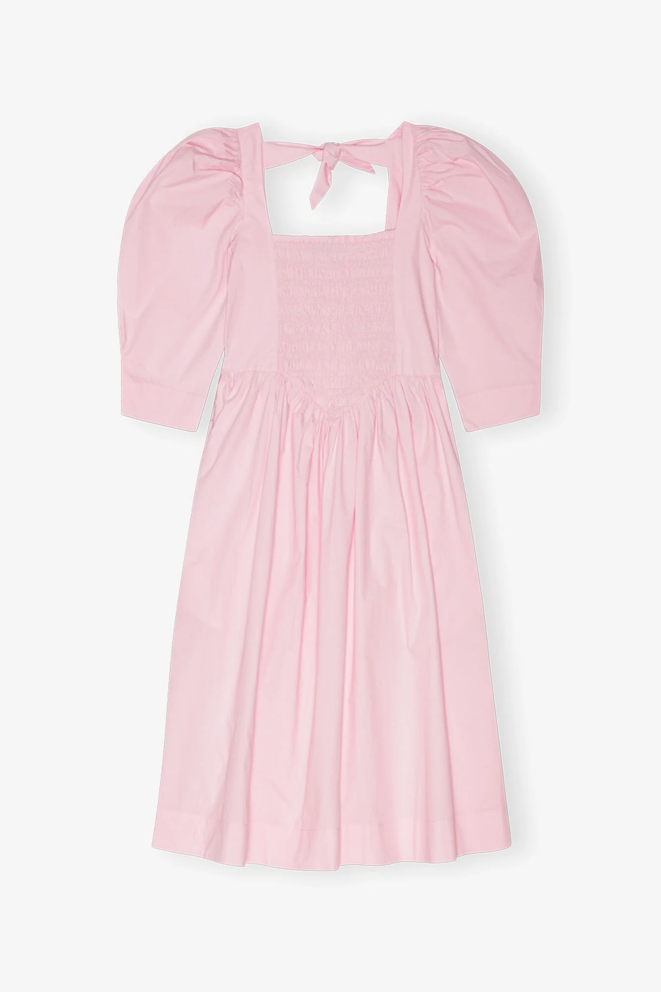 PINK COTTON POPLIN 열린 바늘 - 1