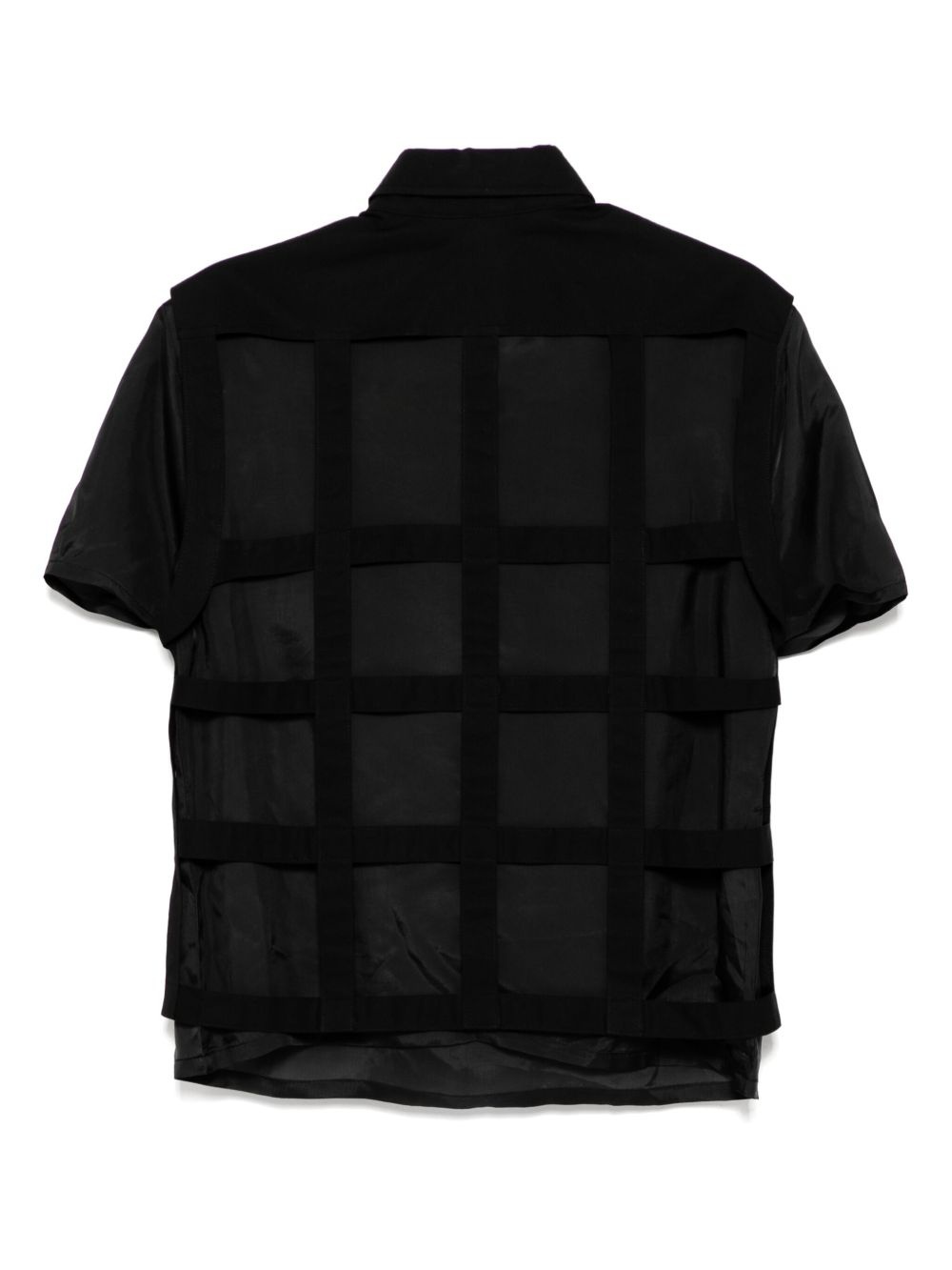 bra net layered shirt - 2