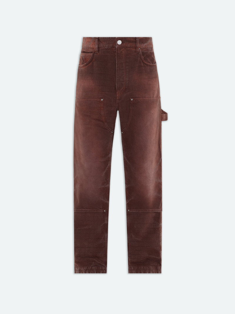 AMIRI JACQUARD CARPENTER JEAN - 1