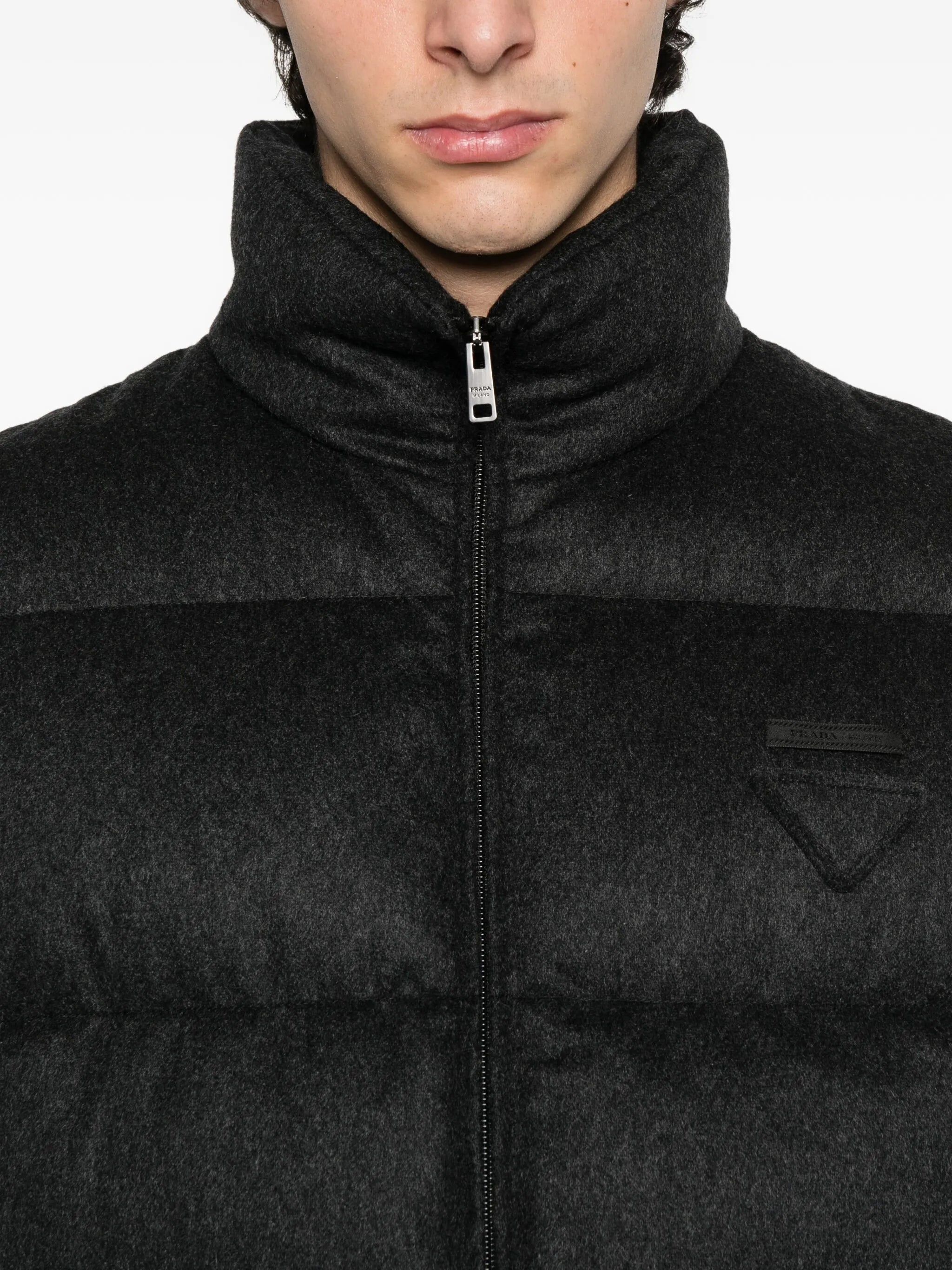 Prada Quilted Zip-up Padded Jacket - 4