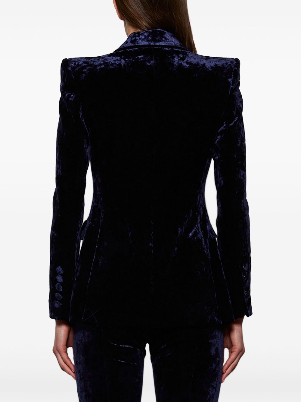 single-breasted blazer - 5