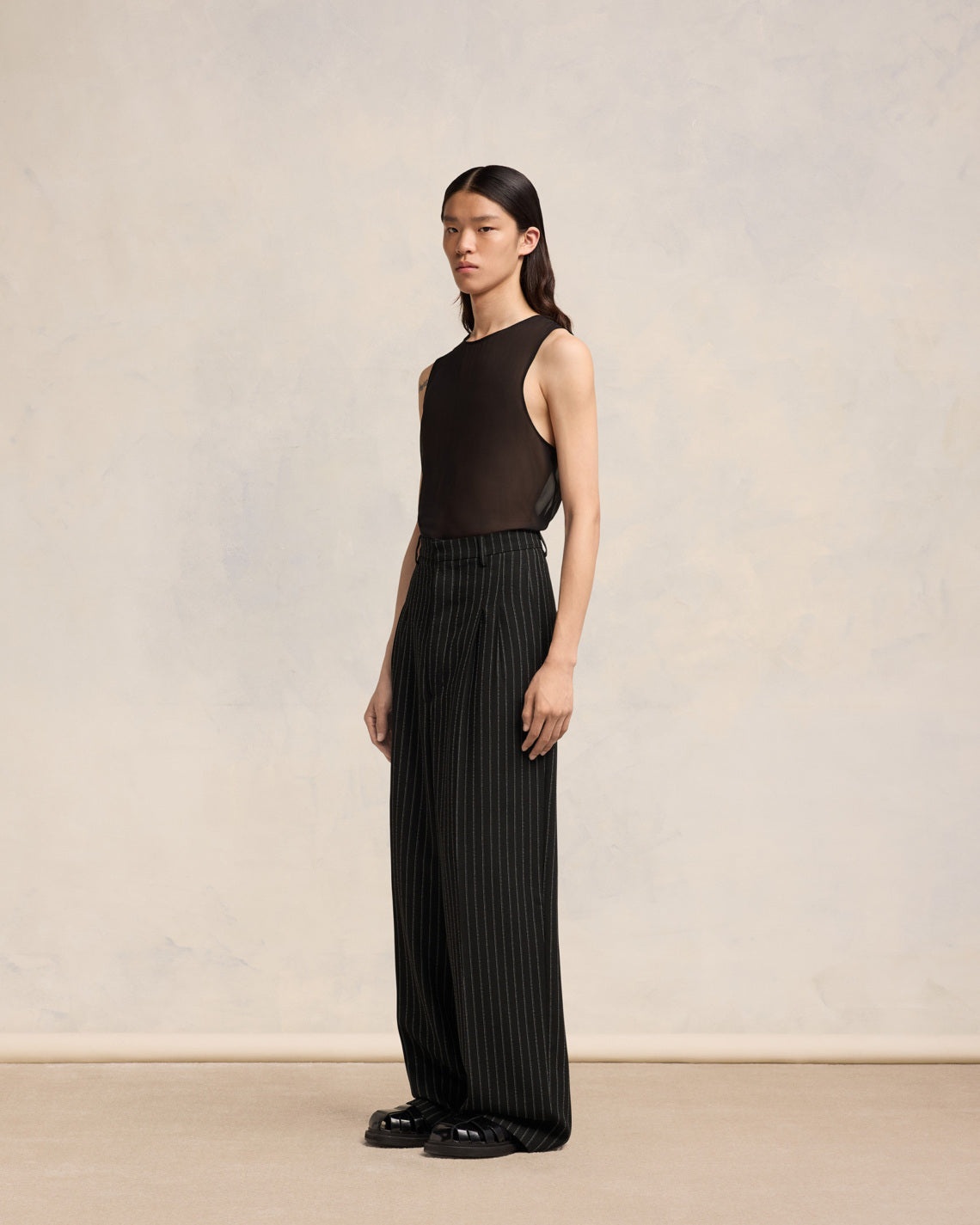 HIGH WAIST LARGE TROUSERS - 6