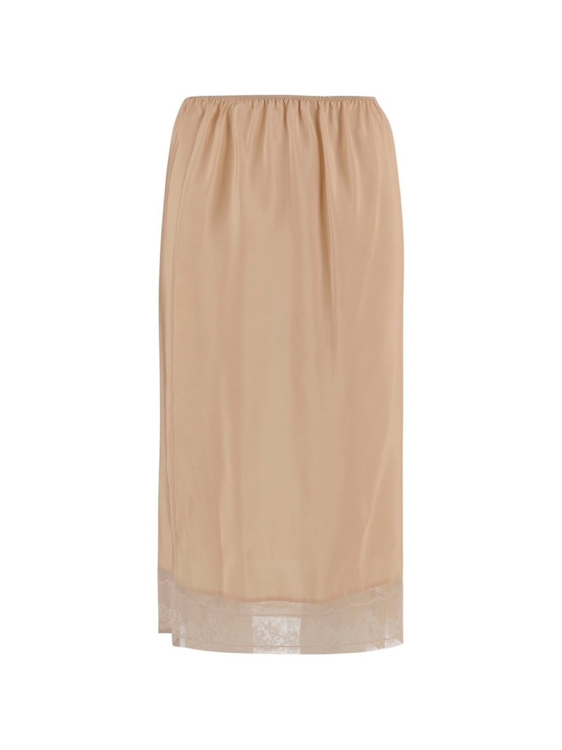 Carven lace-trim skirt outlook