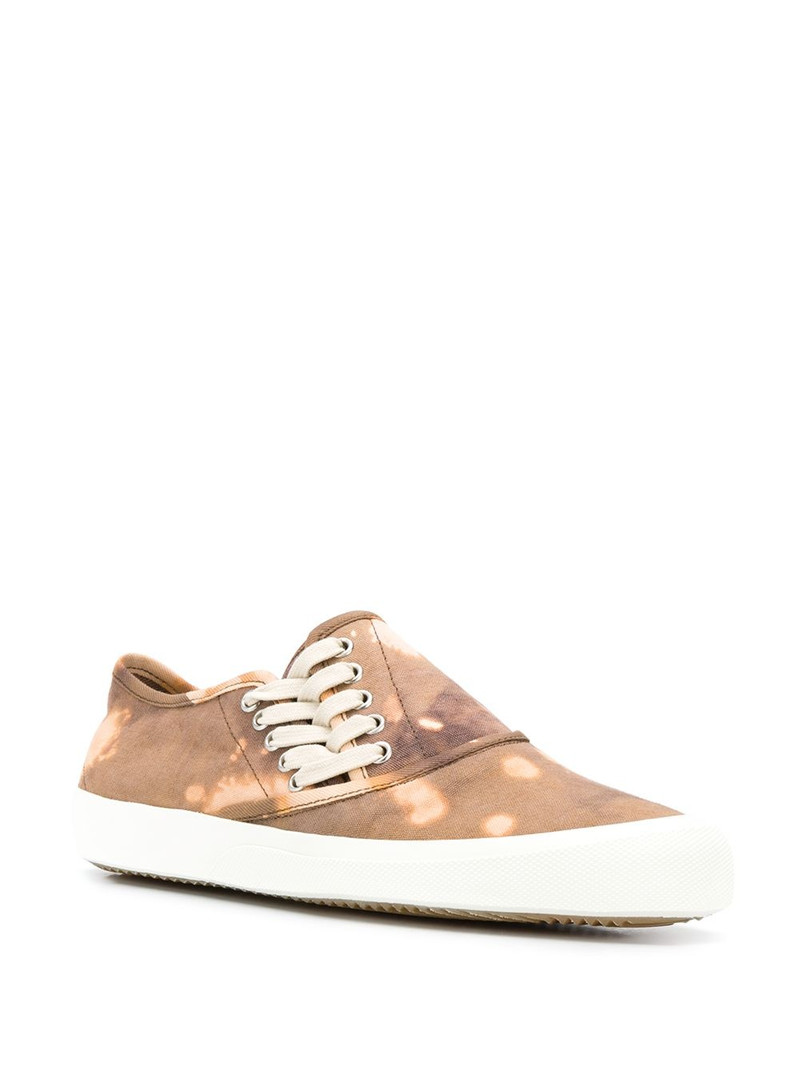 Maison Margiela tie-dye print sneakers outlook