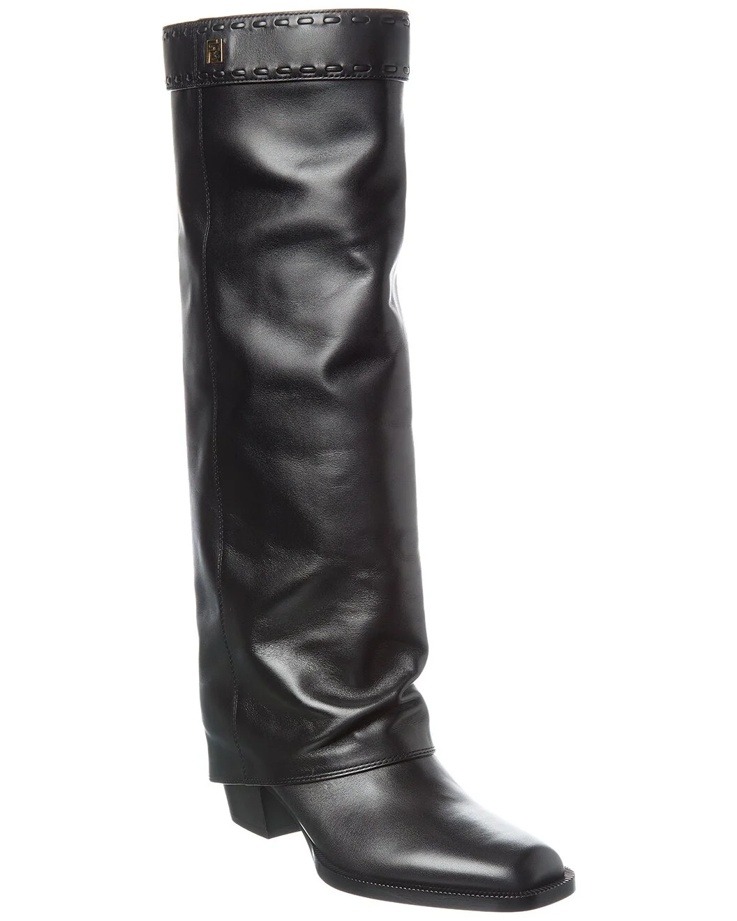 FENDI Show Leather Knee-High Boot - 1