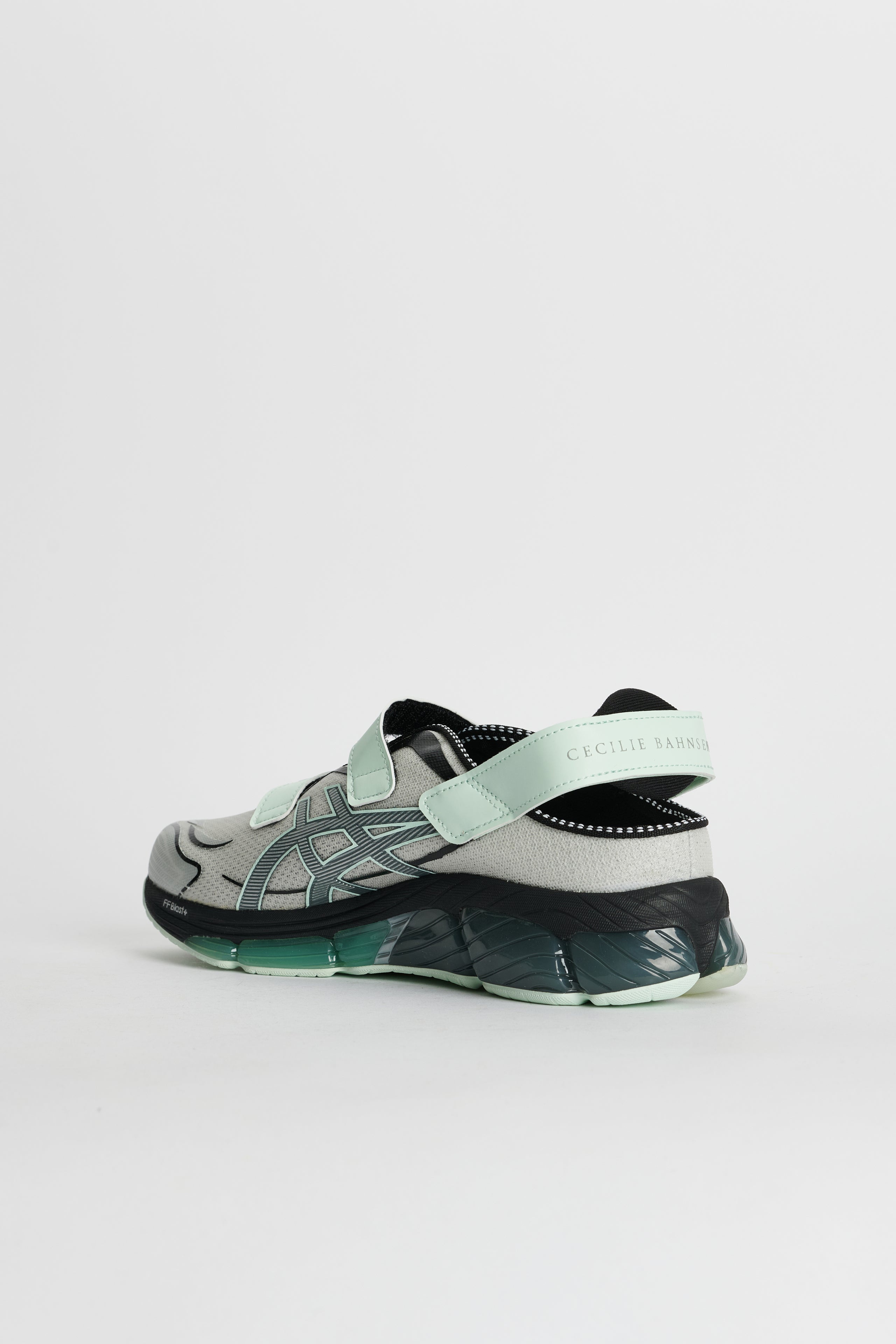 ASICS X CECILIE BAHNSEN GEL-QUANTUM 360 VIII SILVER / CLEARLY AQUA - 2