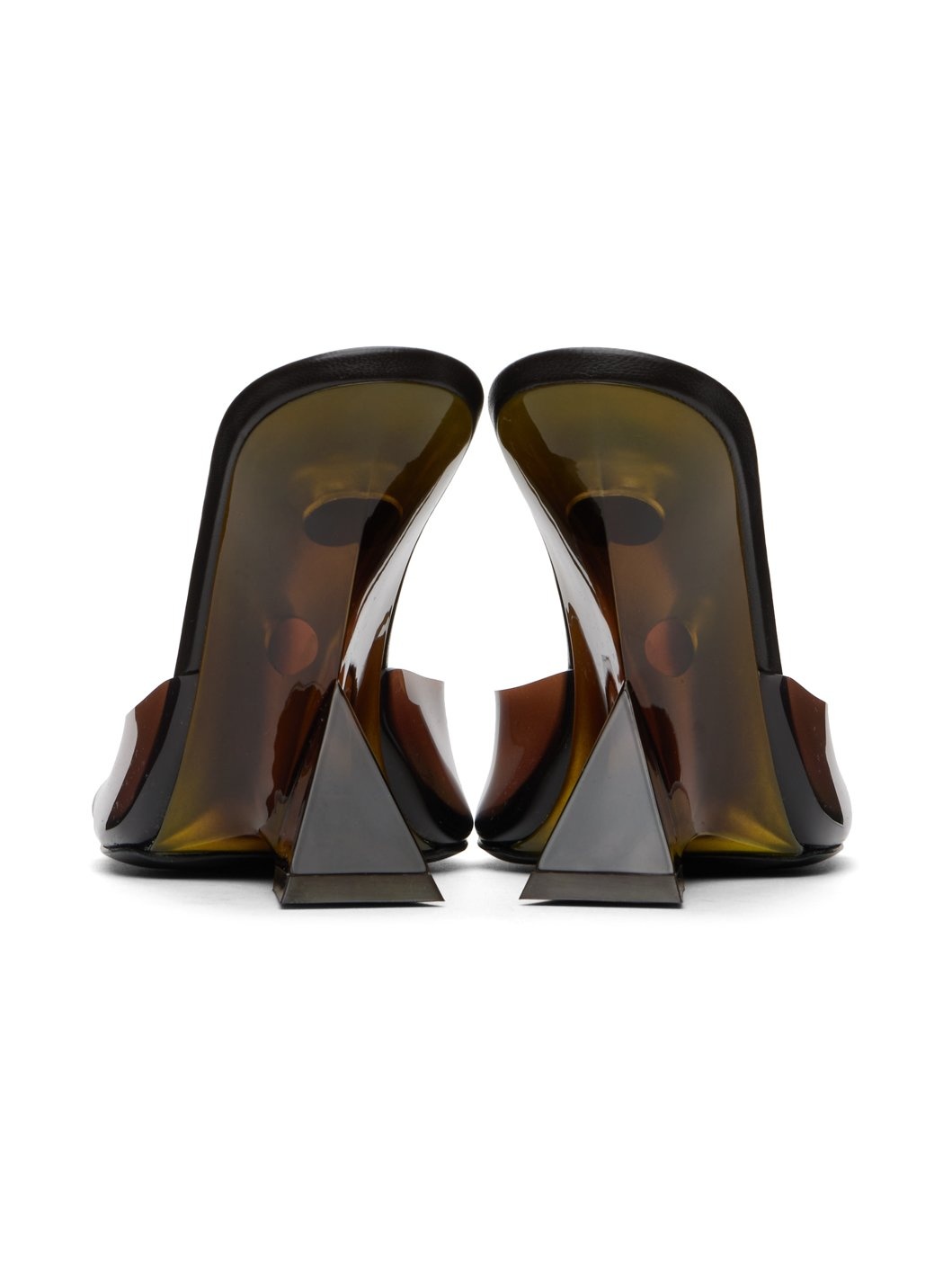 【関税込み】The Attico ブラウン Cheope ミュール THE ATTICO CHEOPE ミュール - Degrade Brown | FWRD