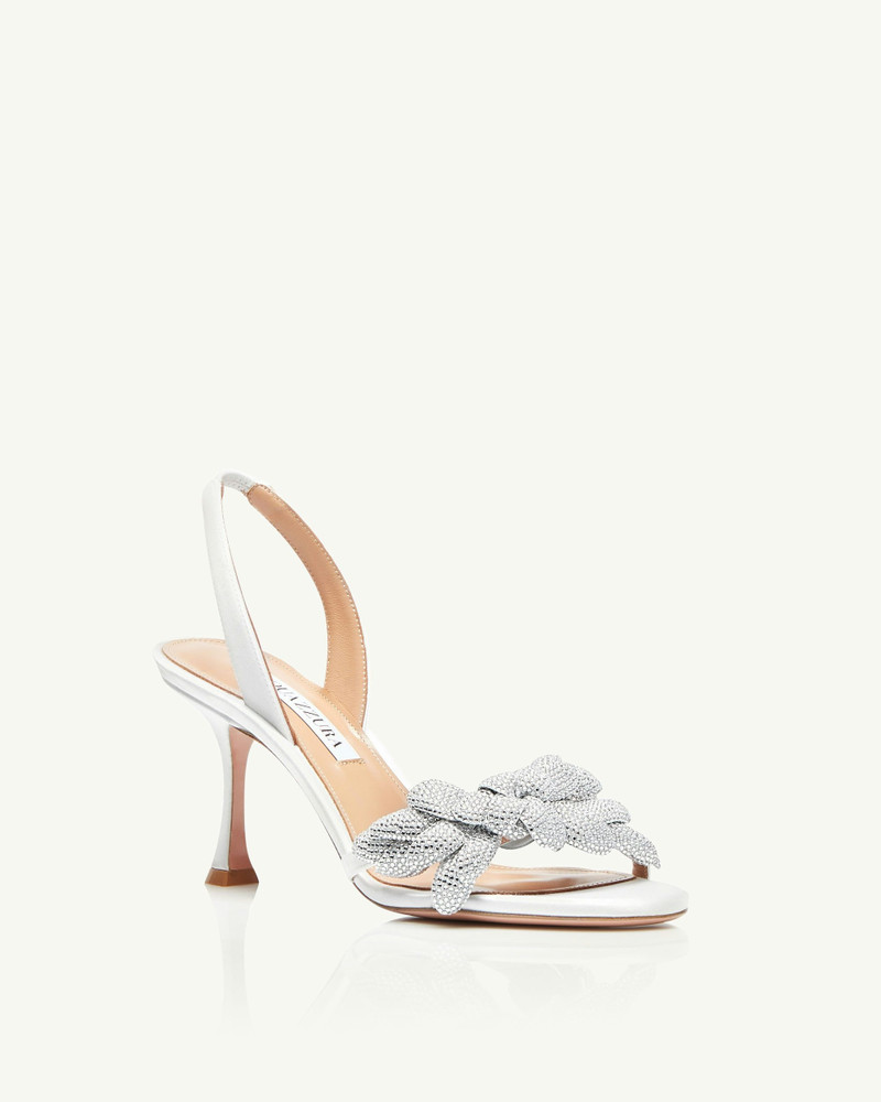 AQUAZZURA Galactic Flower Sandal 75 outlook