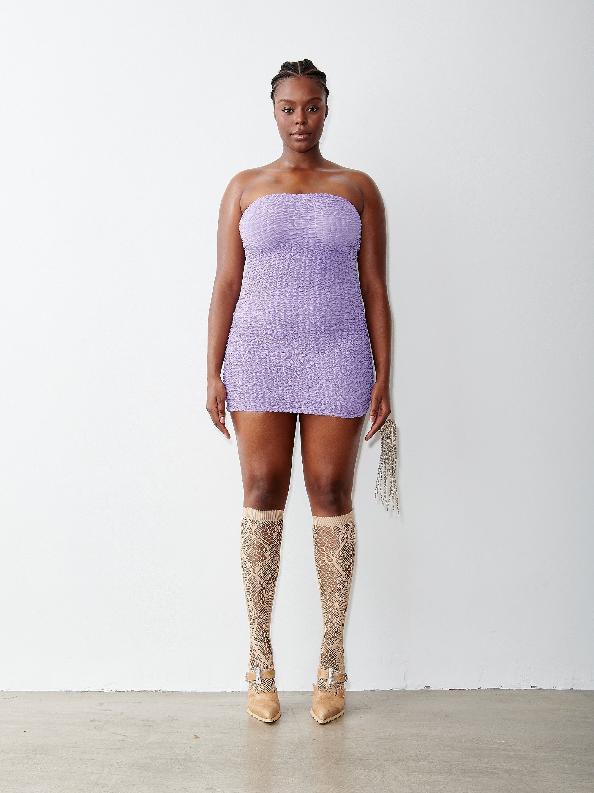MARIA DRESS LILAC - 2