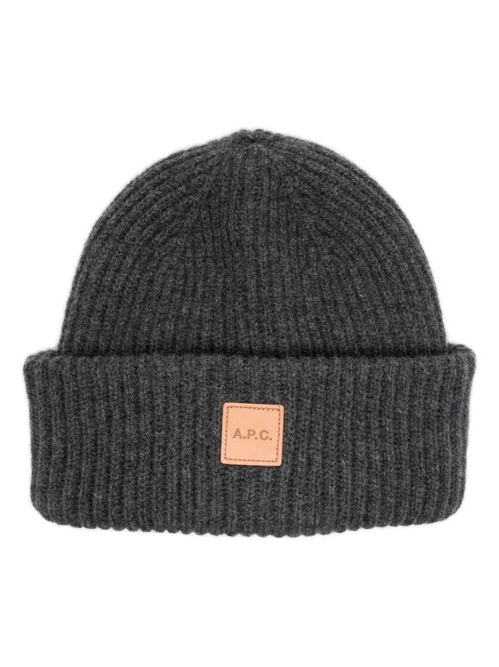 Michelle logo-patch beanie - 1