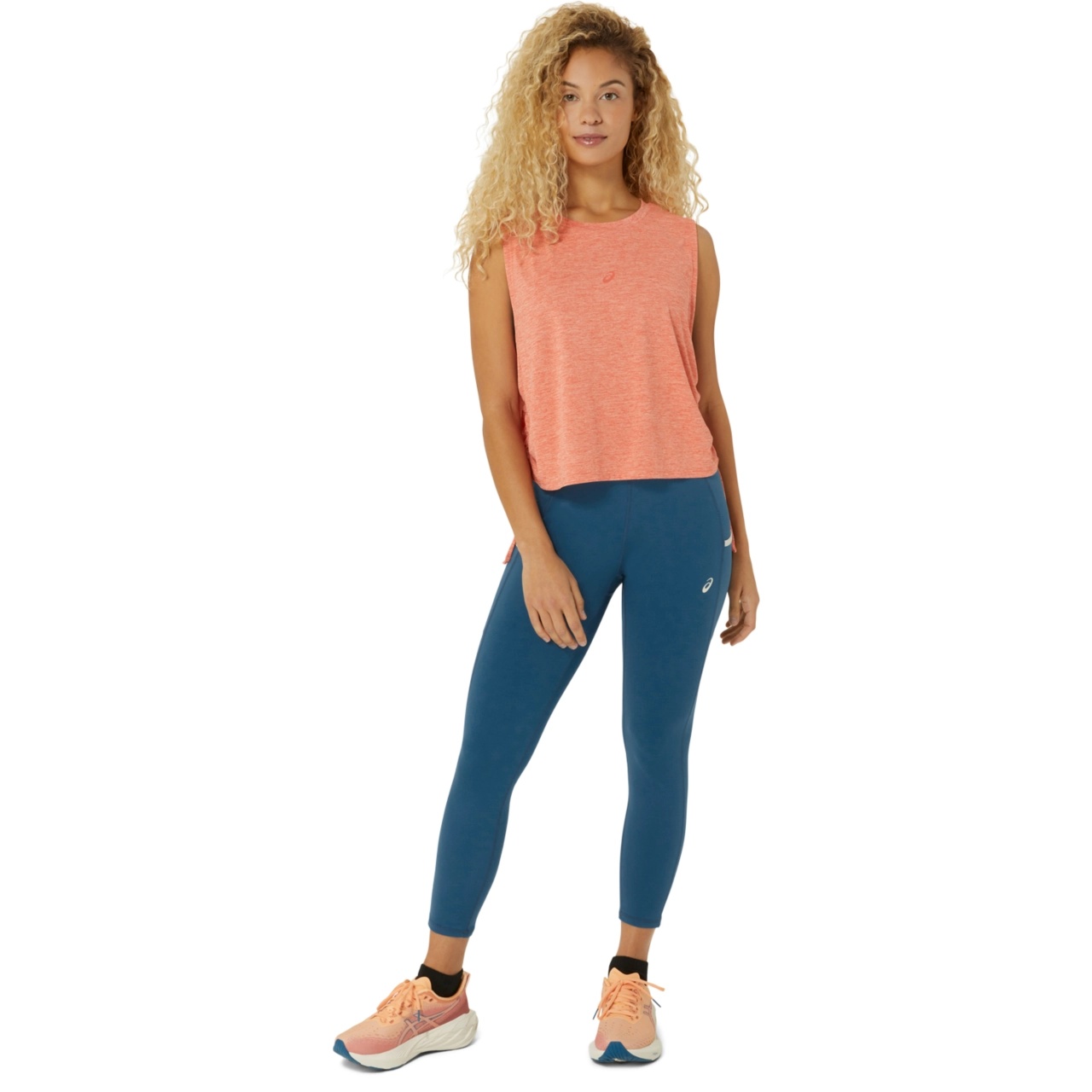 NAGINO FLEX HEATHER SLEEVELESS TOP - 9