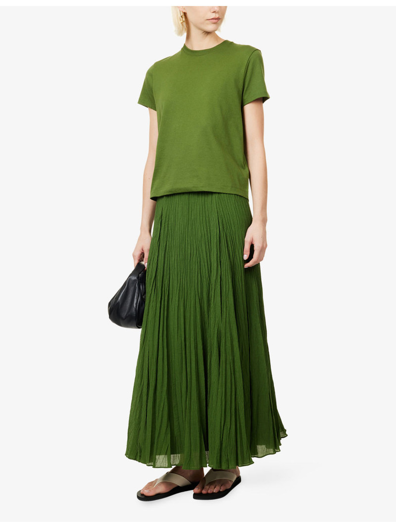 Vince Round-Neck Short-Sleeve Cotton T-shirt outlook
