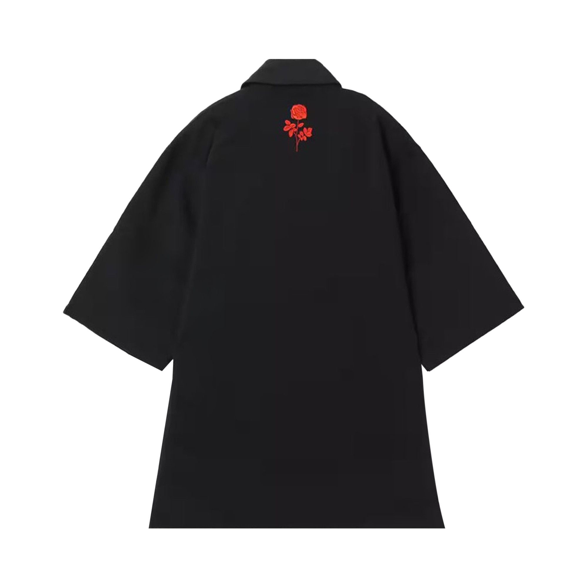 adidas x Willy Chavarria Logo Polo Shirt 'Black' - 2