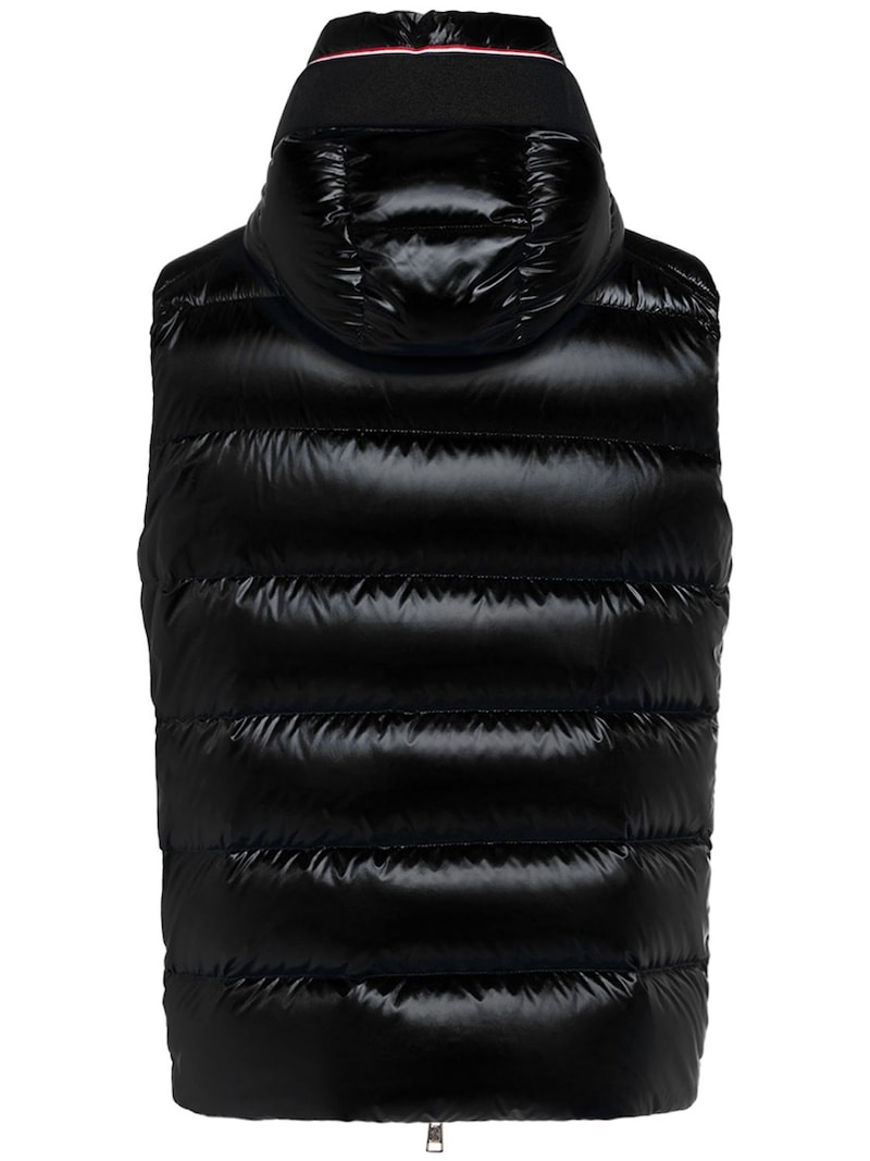 Luiro shiny nylon down vest - 3