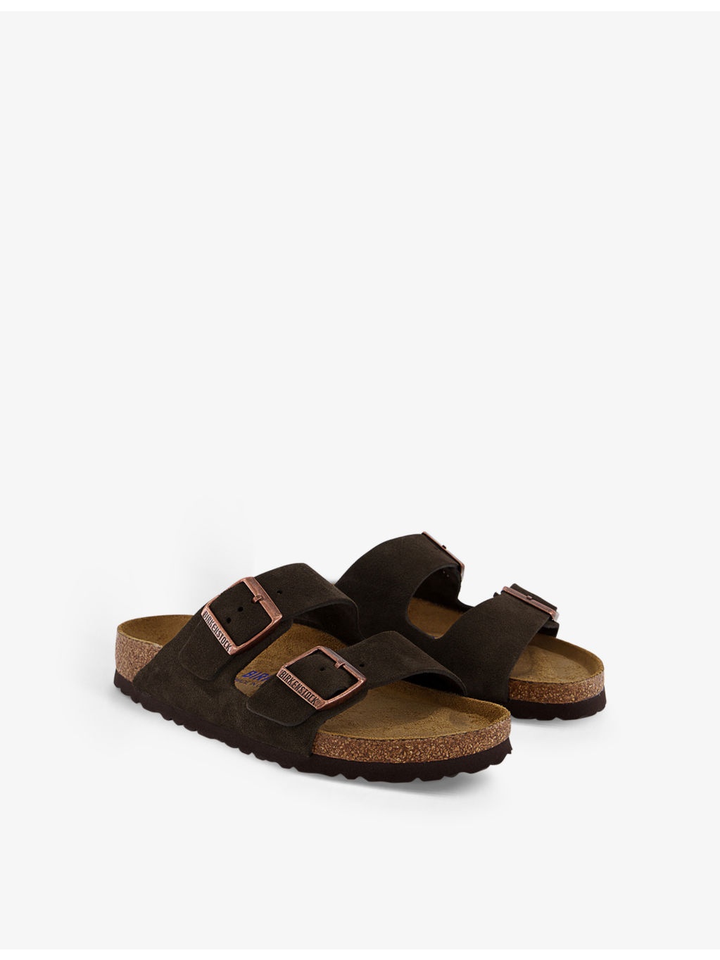 Arizona double-strap leather sandals - 3