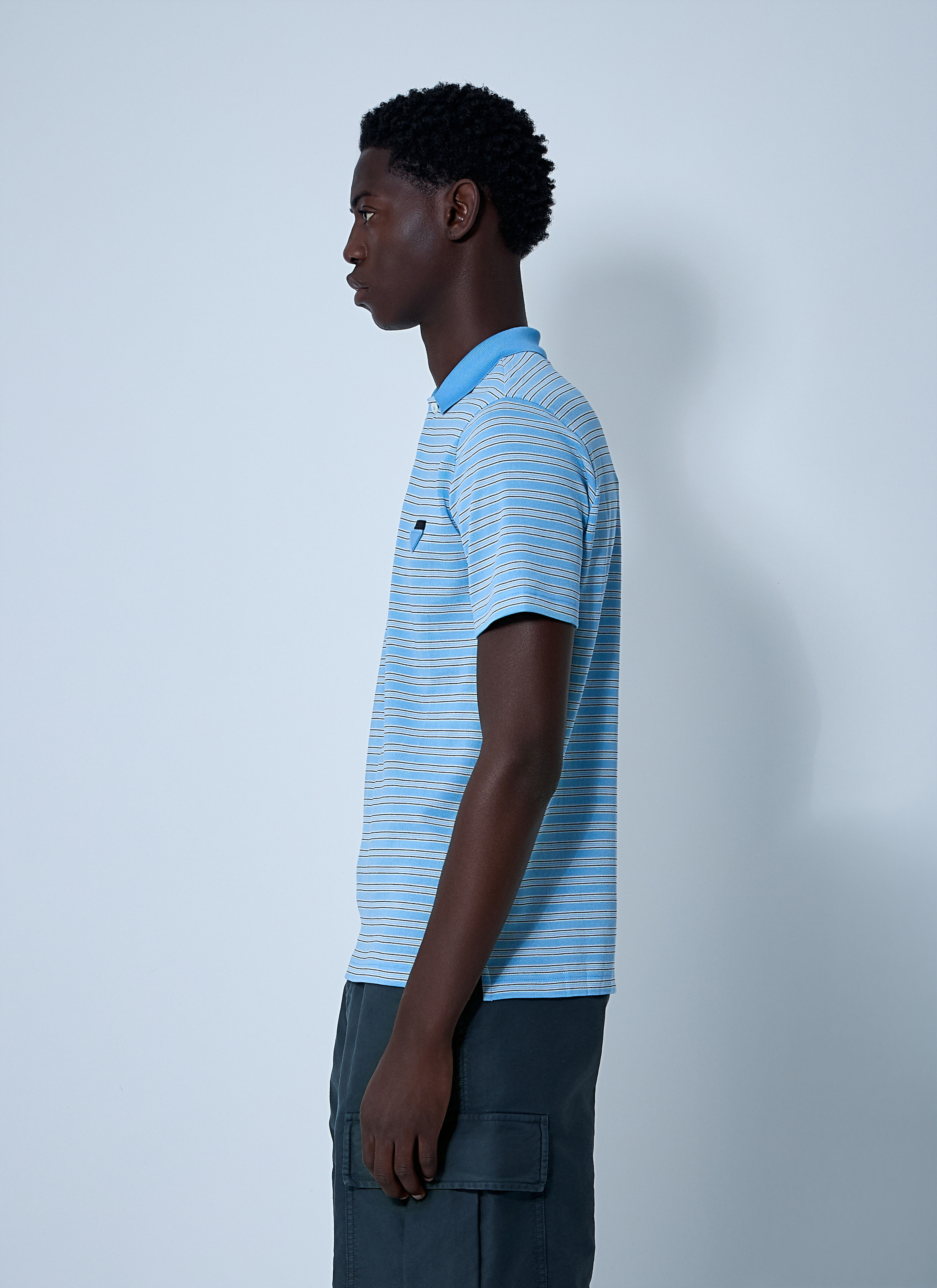 Logo Motif Polo Shirt - 3