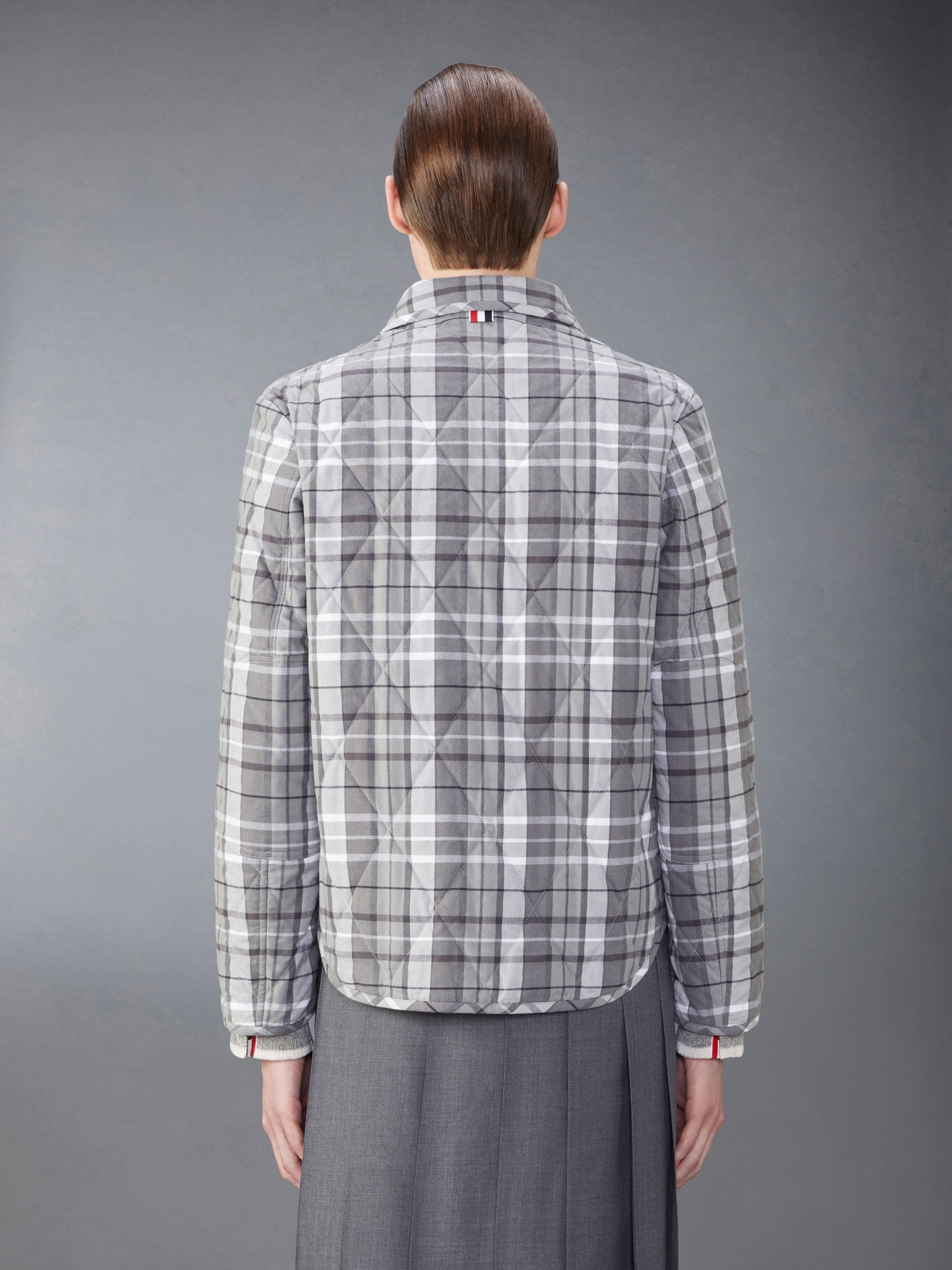 Cotton Flannel Quilted Shirt Jacket - 2