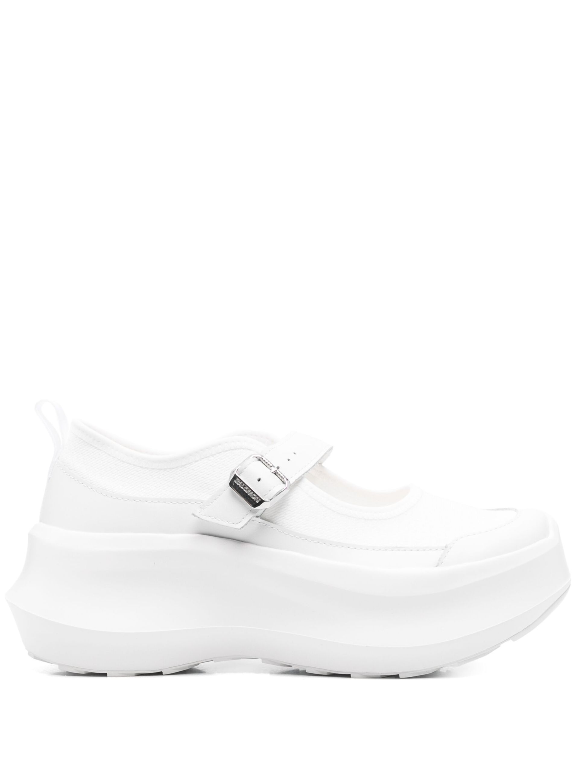 panelled sneakers - 1