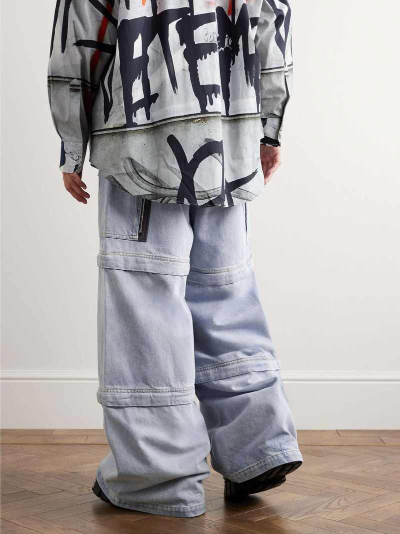 Transformer Wide-Leg Convertible Jeans 4