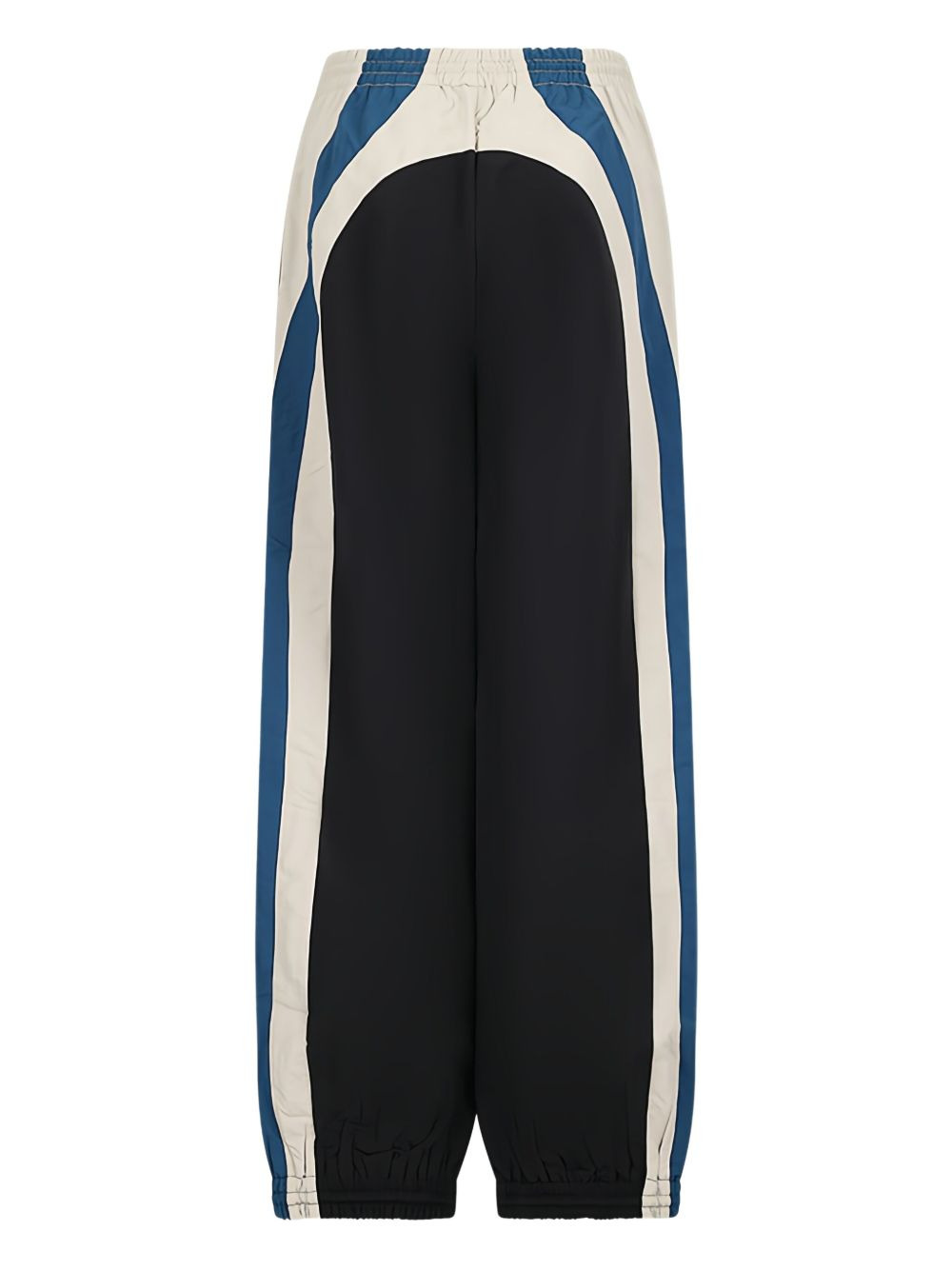 panelled drawstring trousers - 2