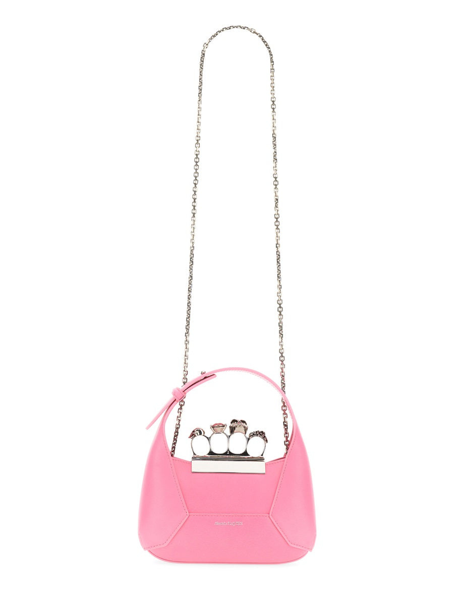Jewelled Mini Hobo Bag - 1