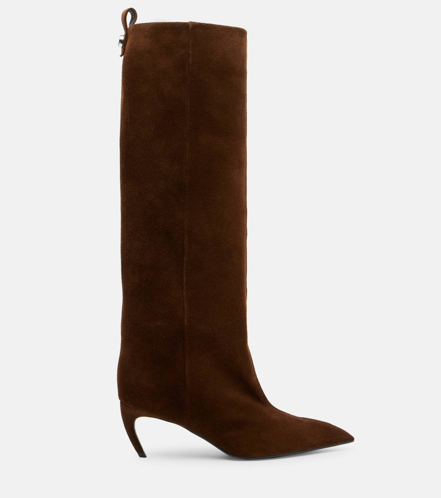 Lea 65 suede knee-high boots - 4