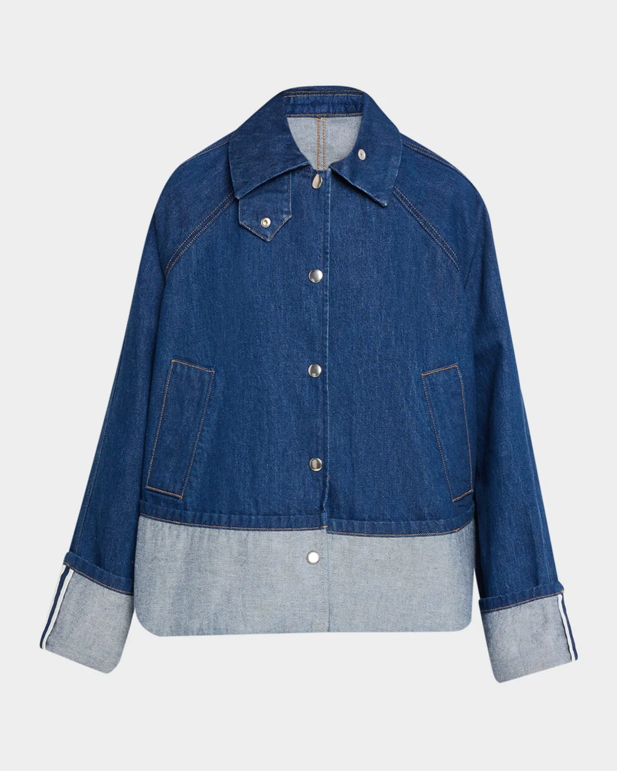 Wells Trapeze Denim Jacket - 1