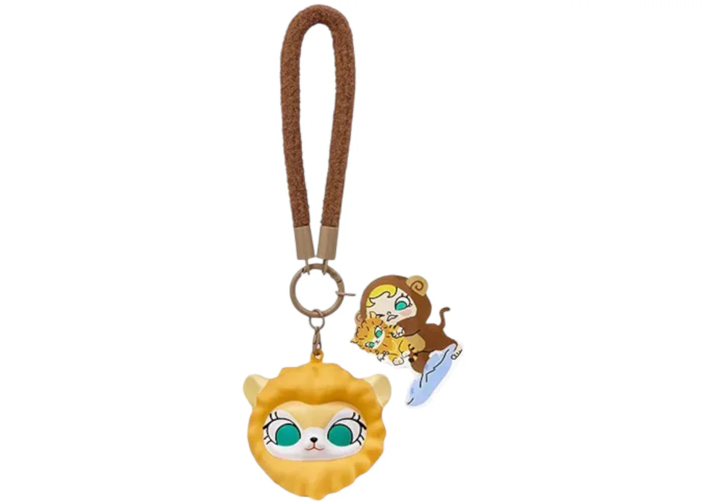 Pop Mart Baby Molly & Baby Tabby Series The New King (Secret Edition) Pinch Pendant - 1