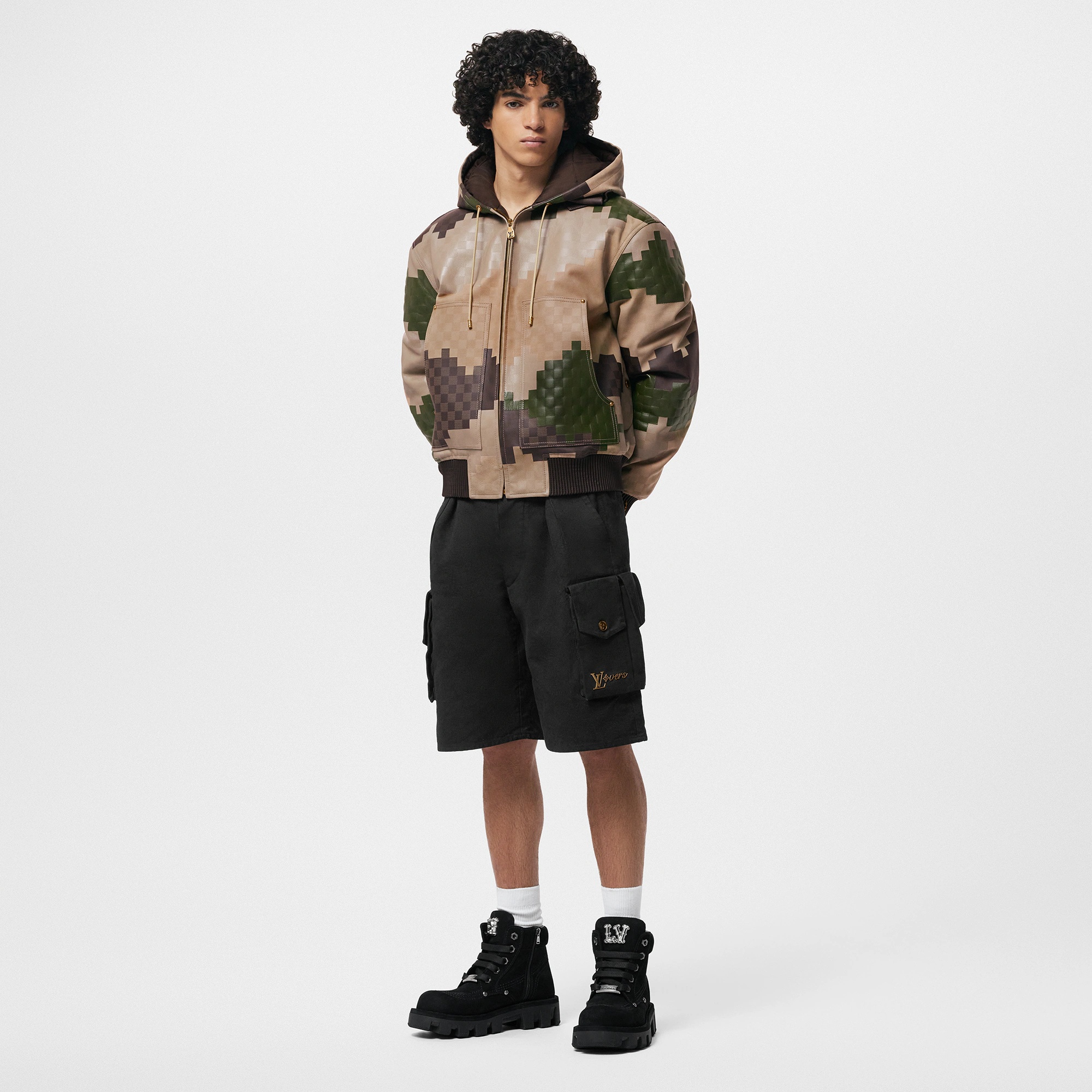 Cotton Utility Cargo Shorts - 4