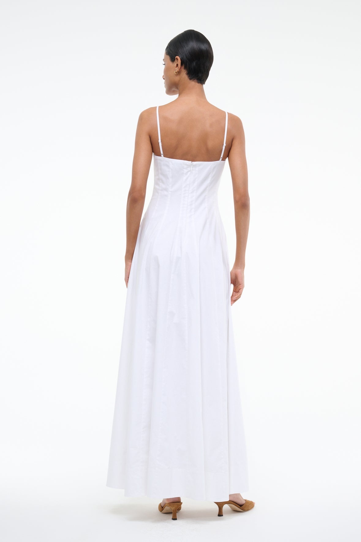 STAUD WYLIE MAXI DRESS BLACK - 3
