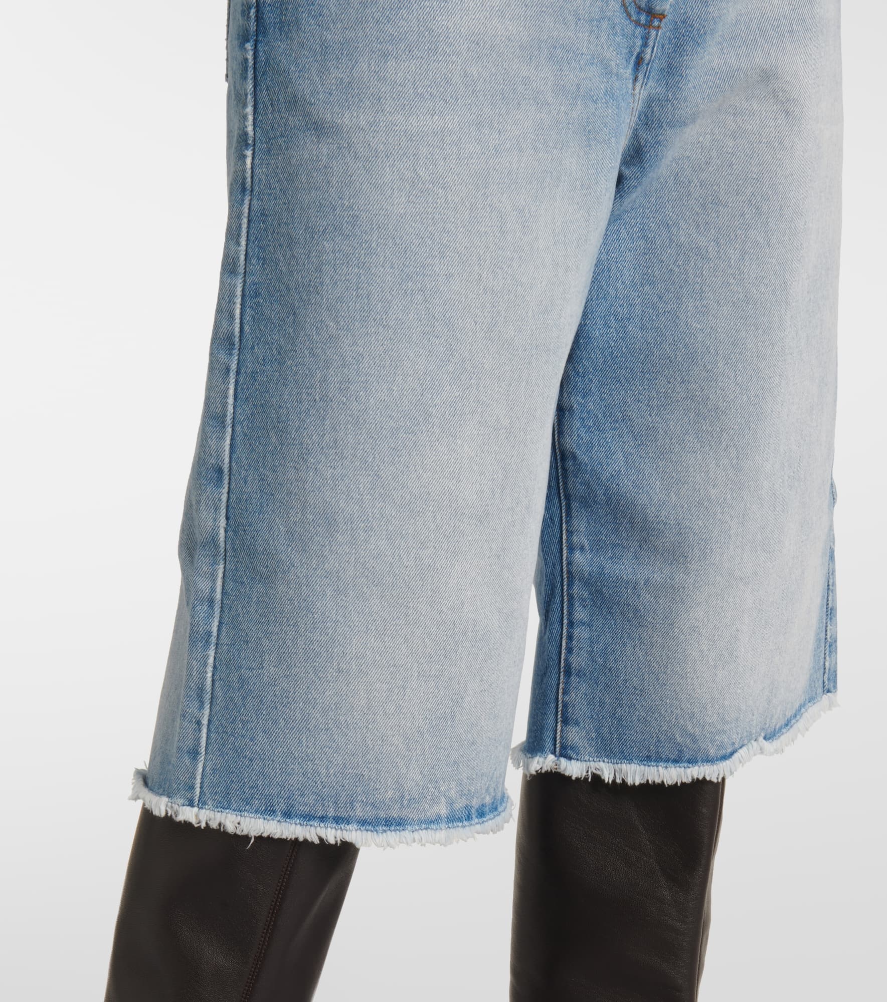 Denim shorts - 5
