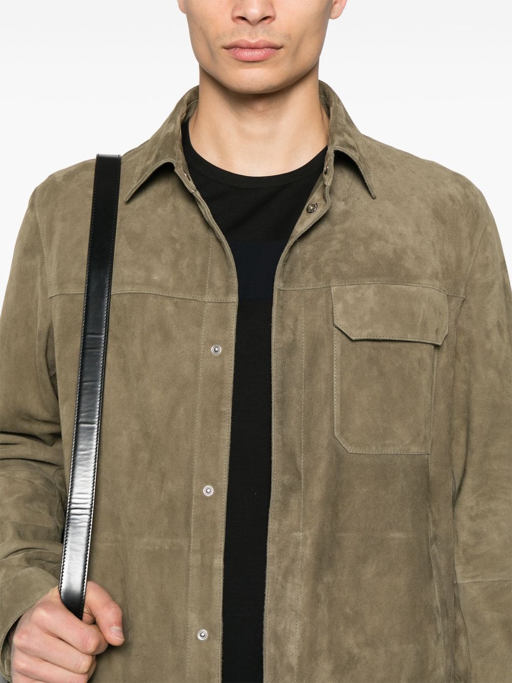 suede shirt jacket - 5