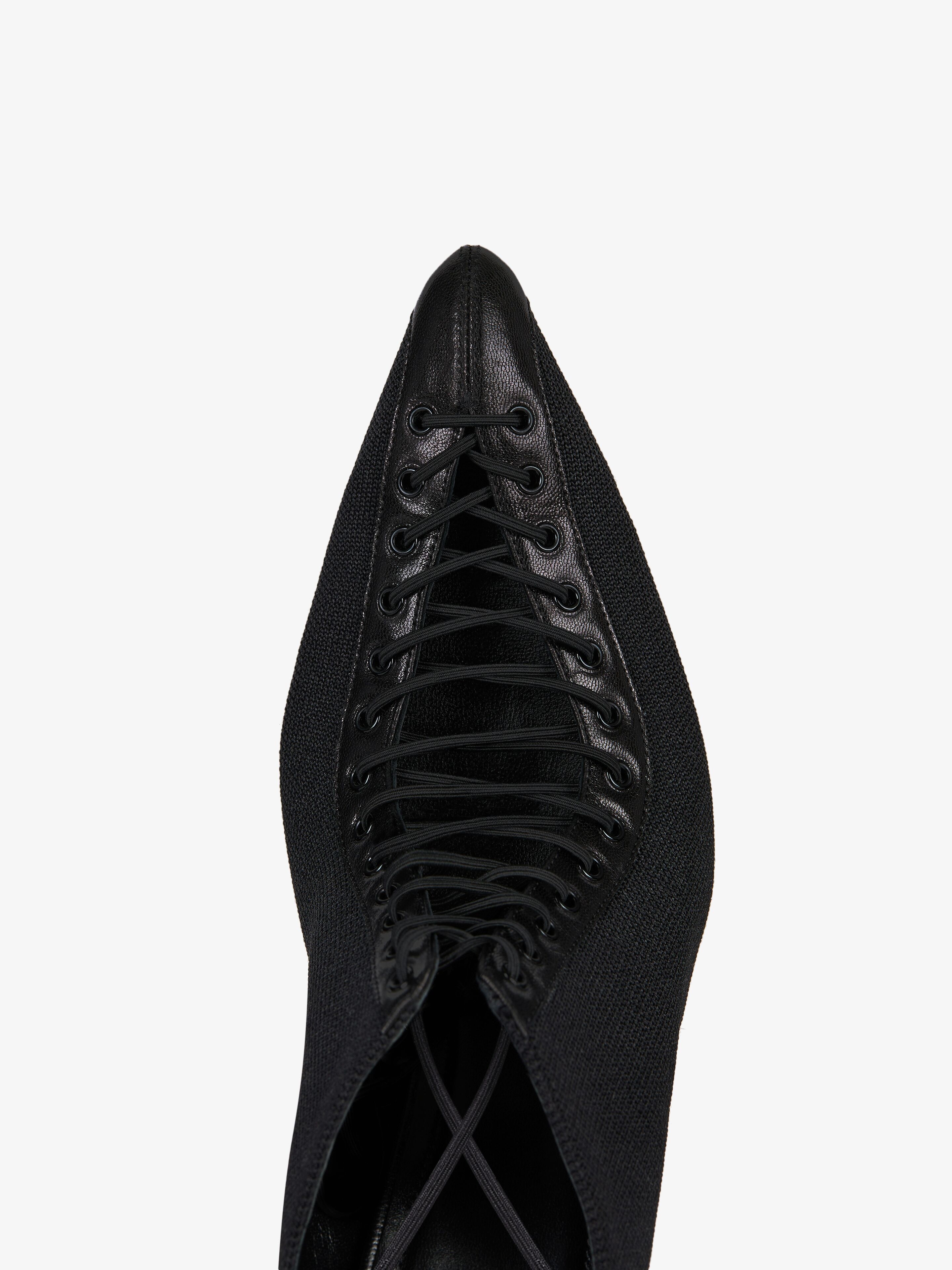 SHOW SLINGBACK IN KNIT AND LEATHER - 6