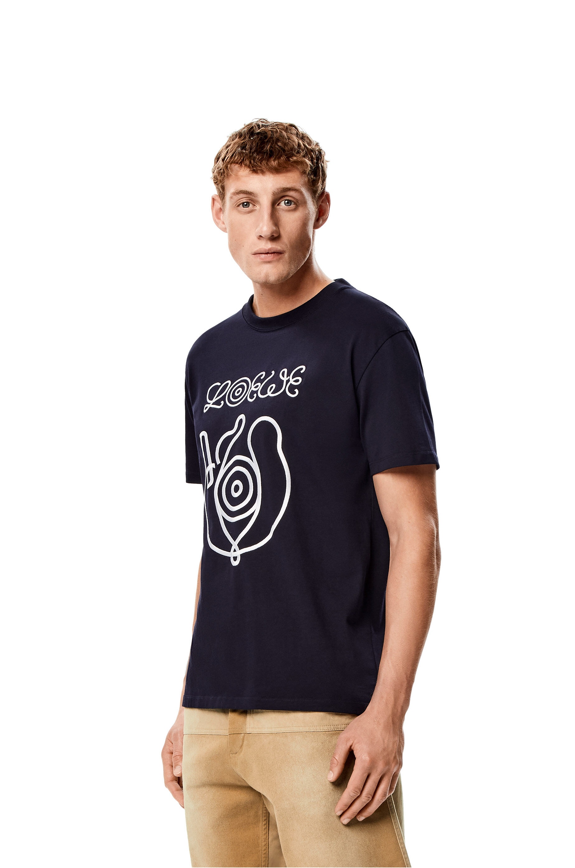 Embroidered T-shirt in organic cotton - 3