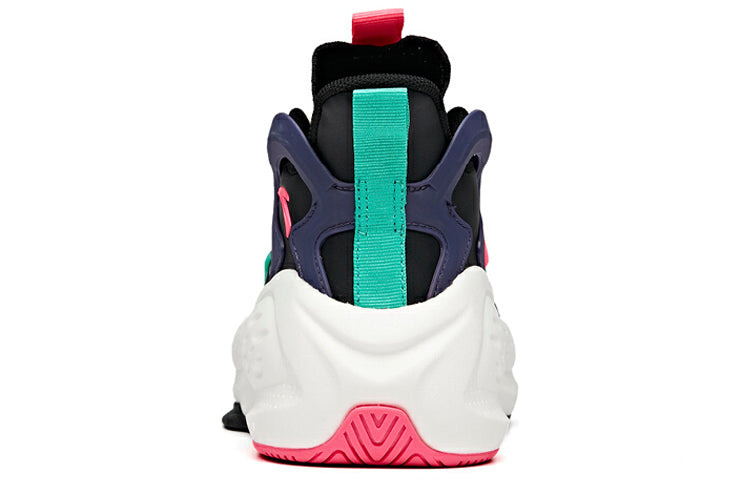 (WMNS) ANTA Life Life Series Sneakers 'Black Pink' 122038081-4 - 4