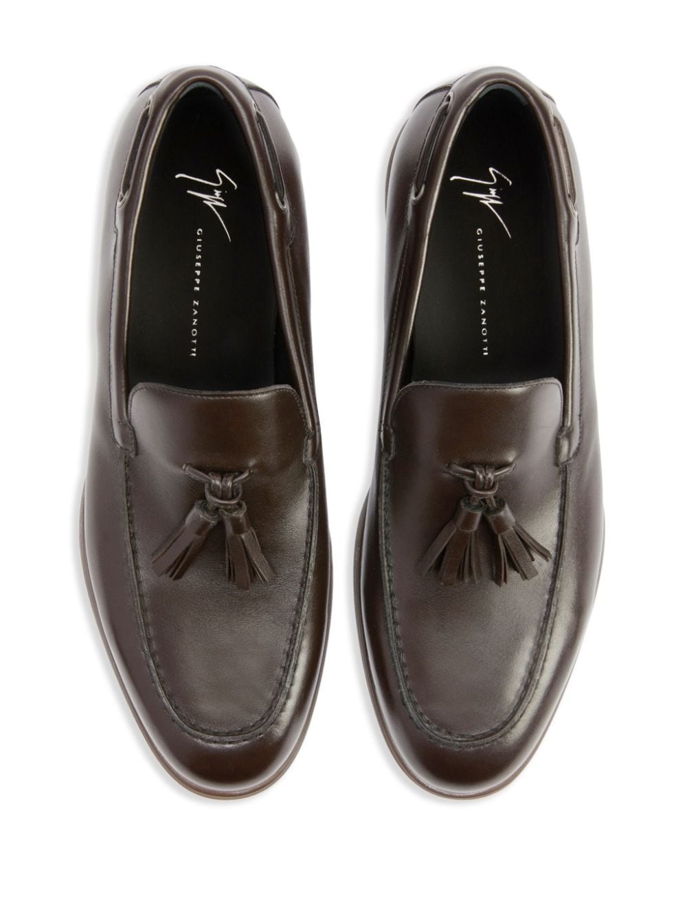 Maxvel tassel-detail leather loafers - 4