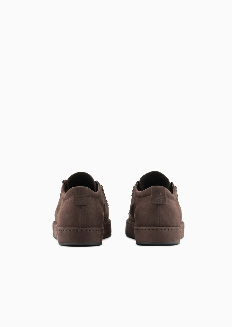 GIORGIO ARMANI Nubuck sneakers outlook