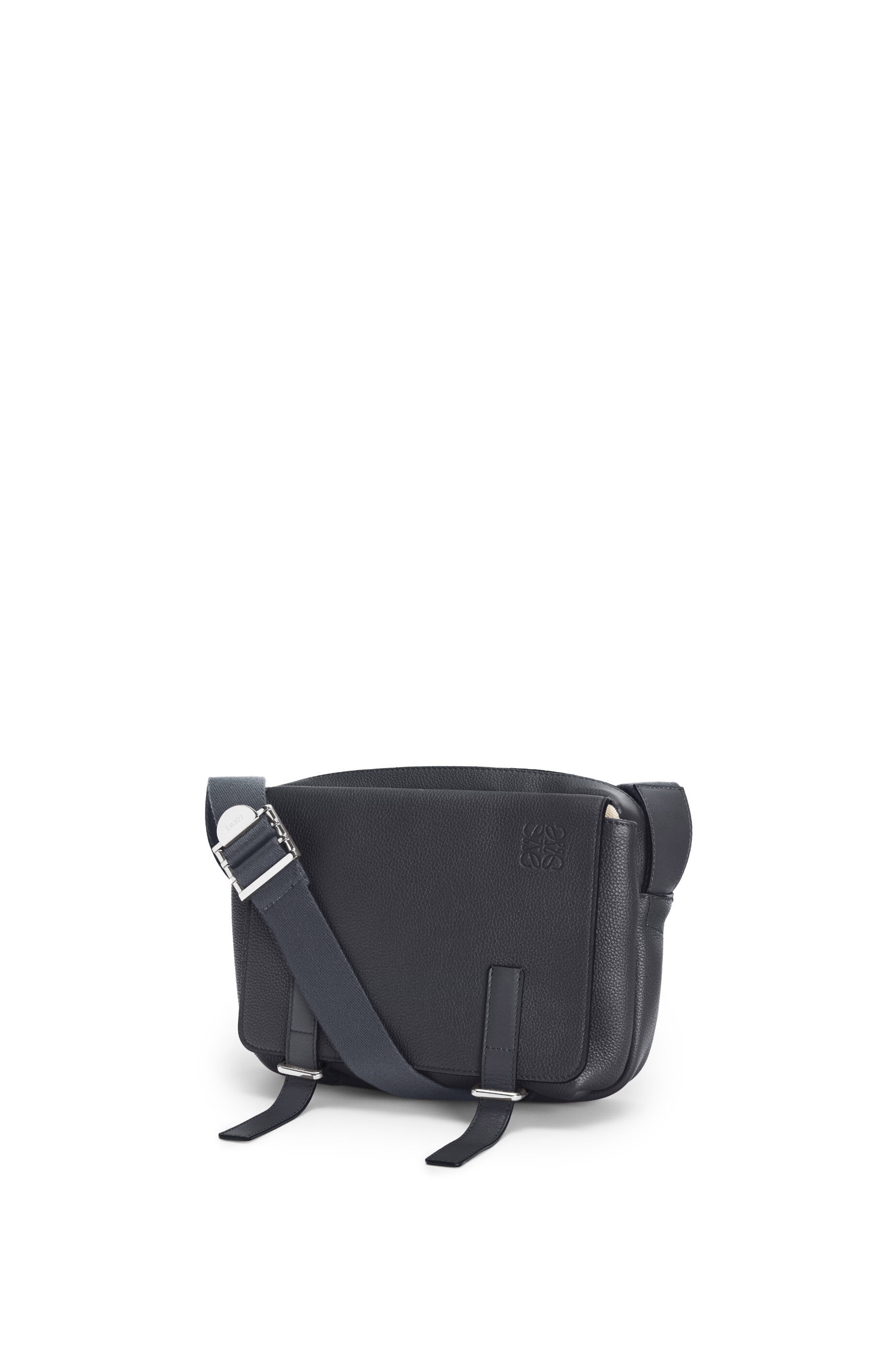 XS Military messenger bag in soft grained calfskin - 3