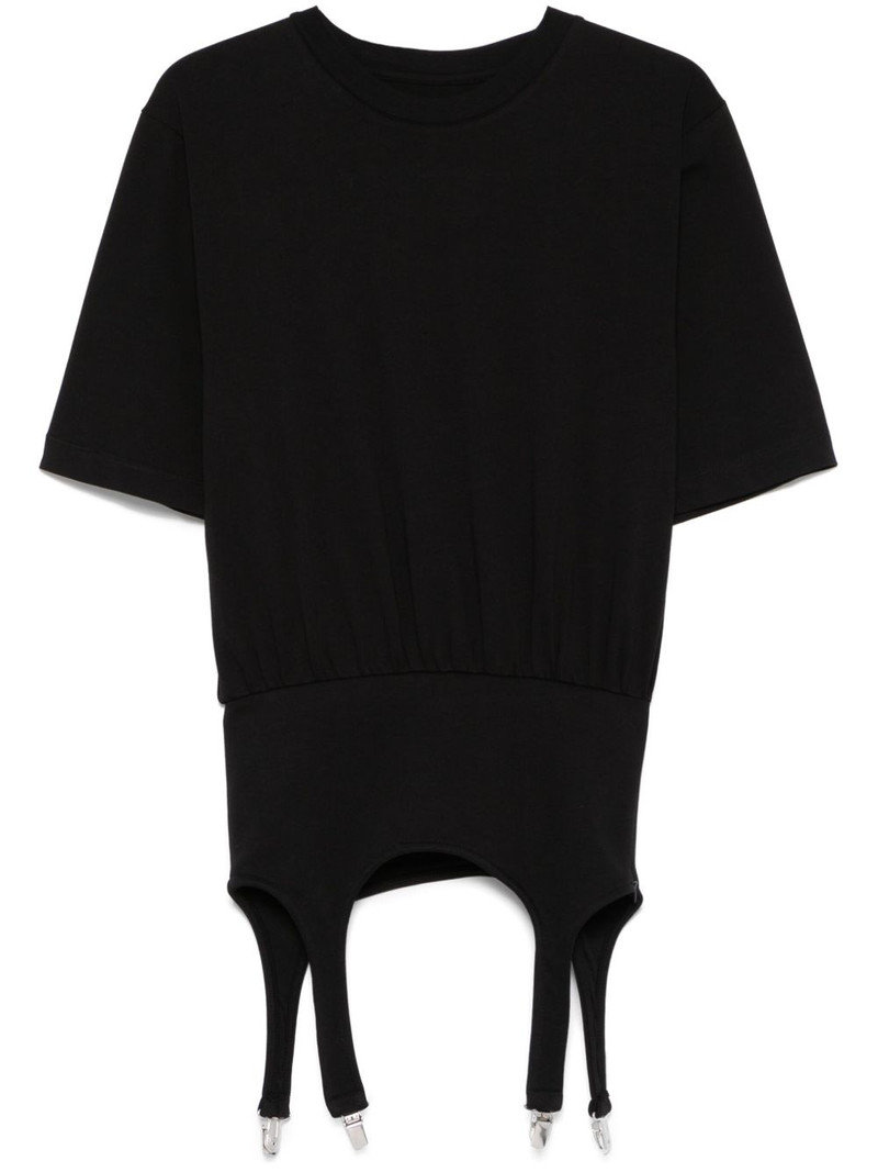 suspenders-detailed T-shirt 1